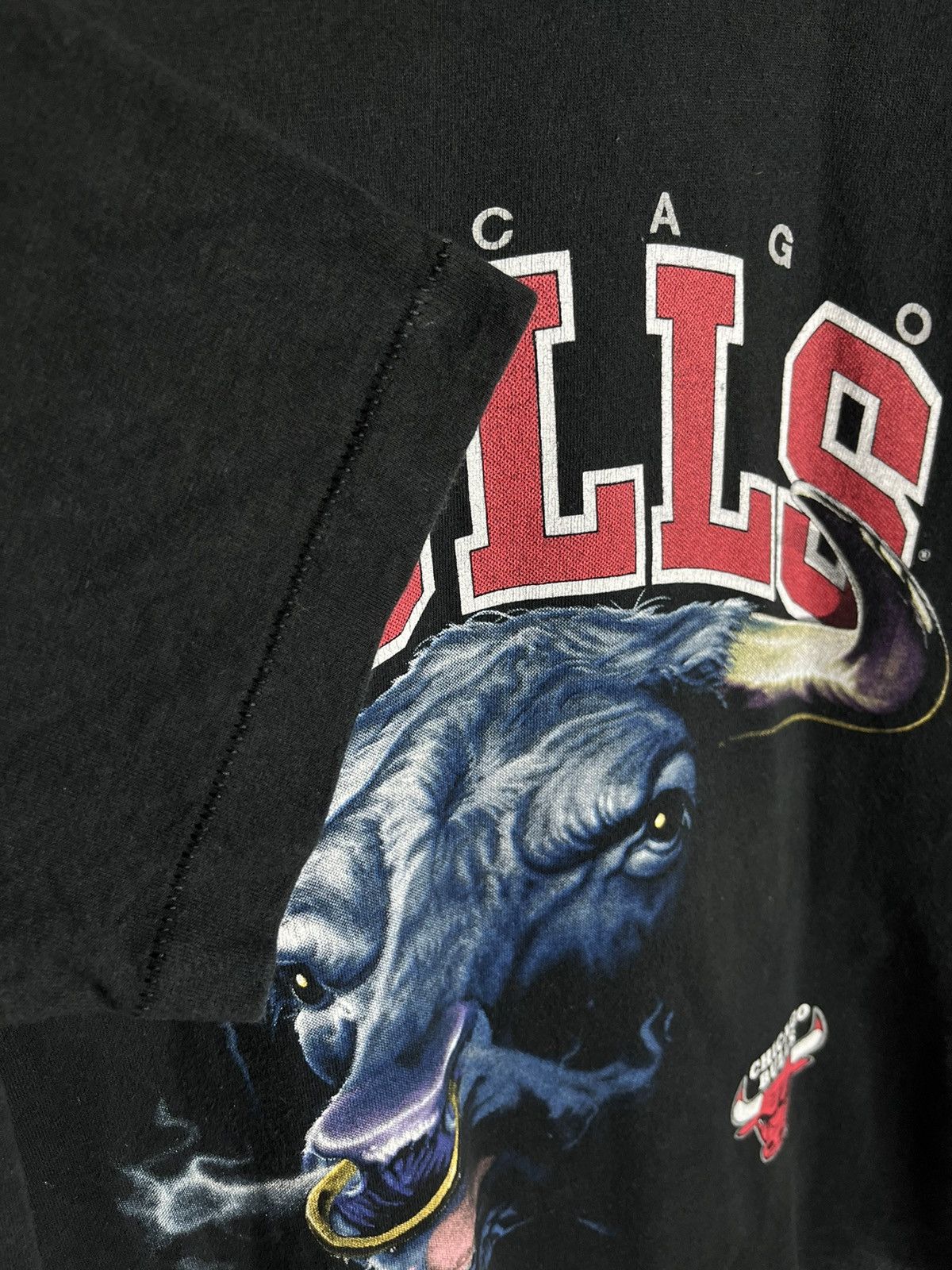 Vintage Tshirt CHICAGO BULLS 1991 Size US XL / EU 56 / 4 - 3 Thumbnail