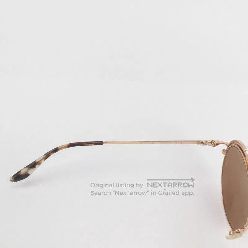 Prada Prada Round Logo Sunglasses with Side Logo. Size ONE SIZE - 6 Thumbnail