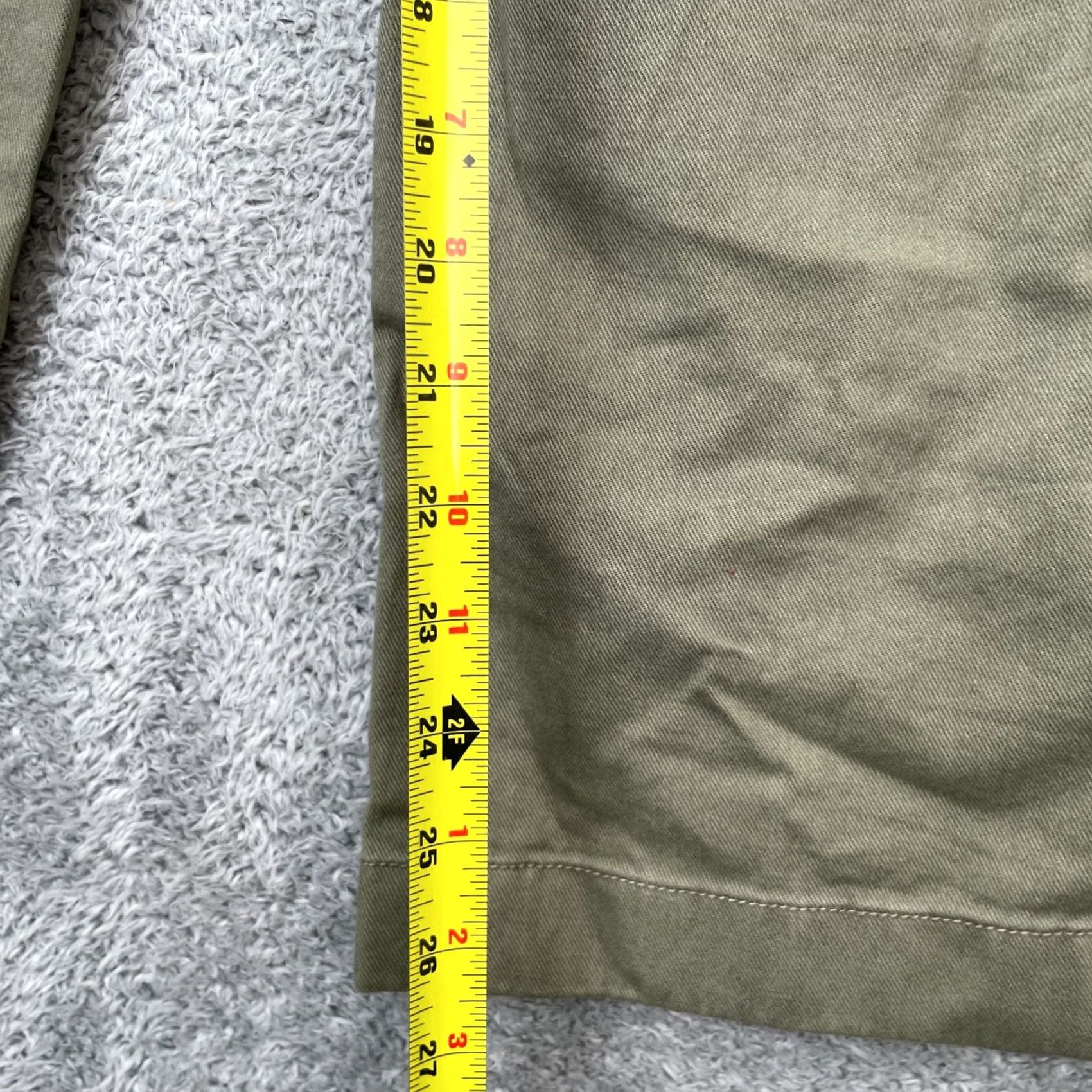 Gap Gap Pants Womens Green Khakis Cotton Wide Leg Golf Tennis Resort Wear 16 Size 38" / US 16 / IT 52 - 7 Thumbnail