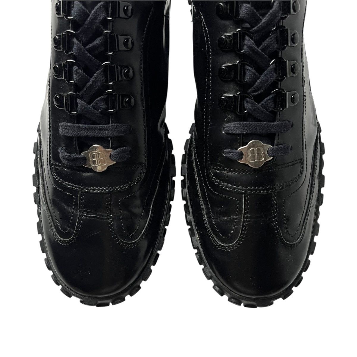 Balenciaga FW 2004 Balenciaga by Nicolas Ghesquière Patent Leather Gats Size US 10 / EU 43 - 10 Thumbnail