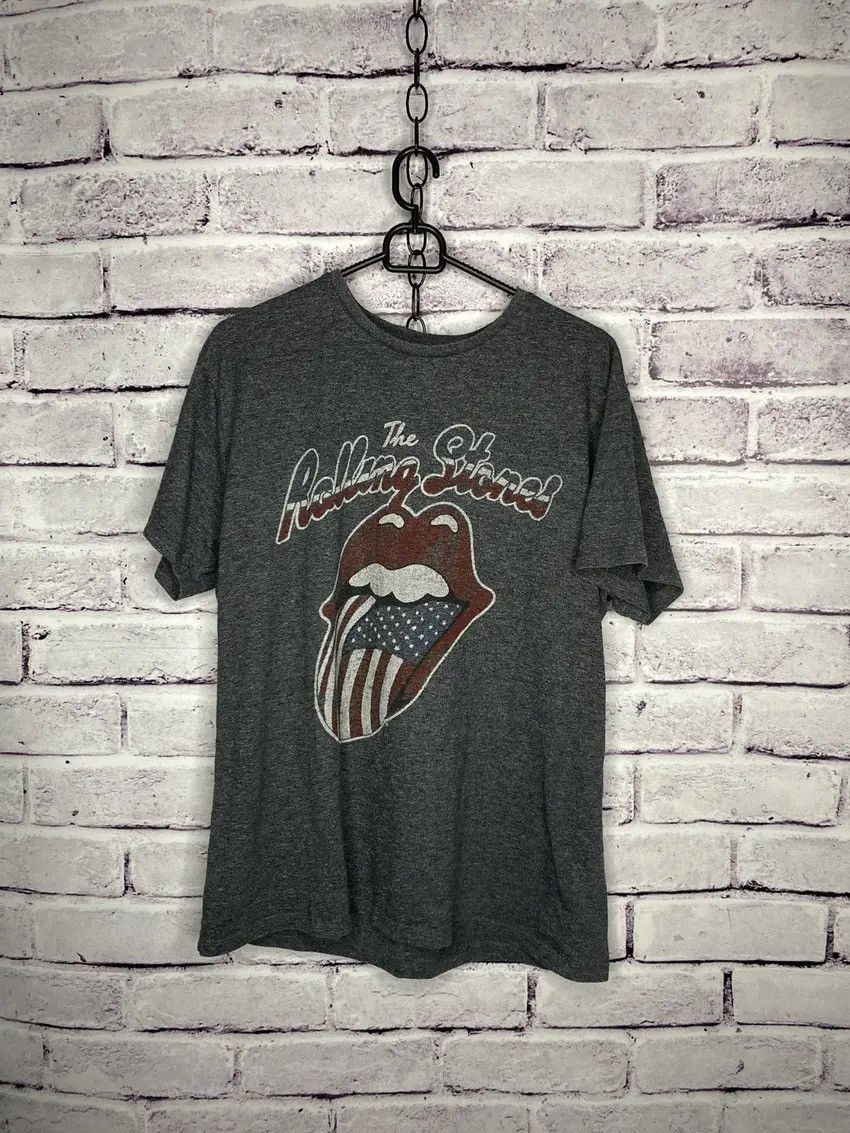 The Rolling Stones VINTAGE Y2K THE ROLLING STONES LOGO LIPS T-SHIRT Size US L / EU 52-54 / 3 - 1 Thumbnail