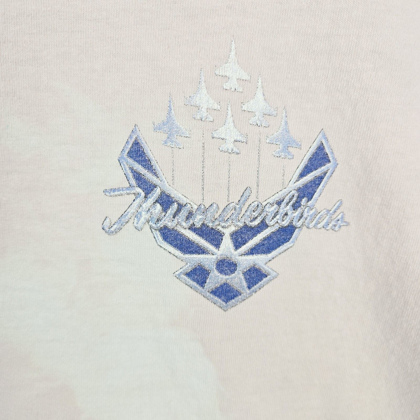 Other Vintage Air Force Thunderbirds USAF Shirt XL Bleached Stains Size US XL / EU 56 / 4 - 4 Thumbnail
