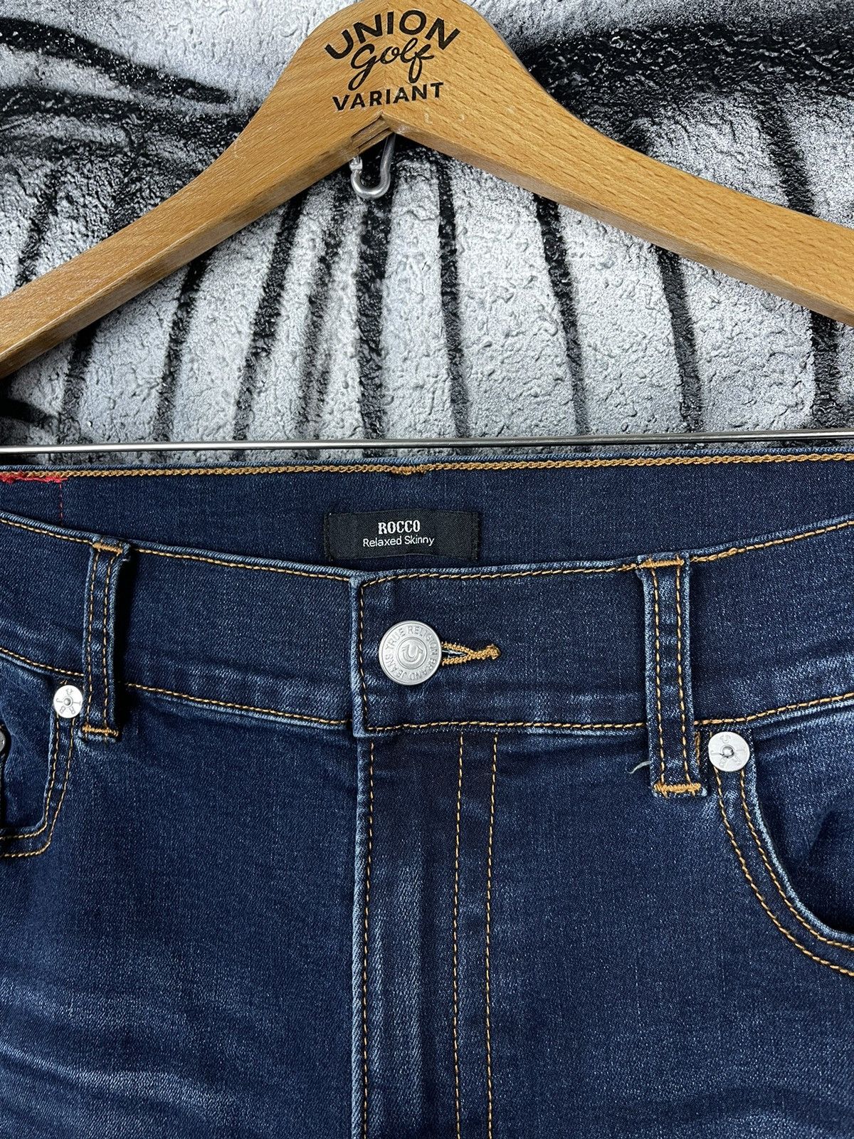 True Religion True Religion Rocco Relaxed Skinny Jeans Men’s Size 36/32 Size US 36 / EU 52 - 6 Thumbnail