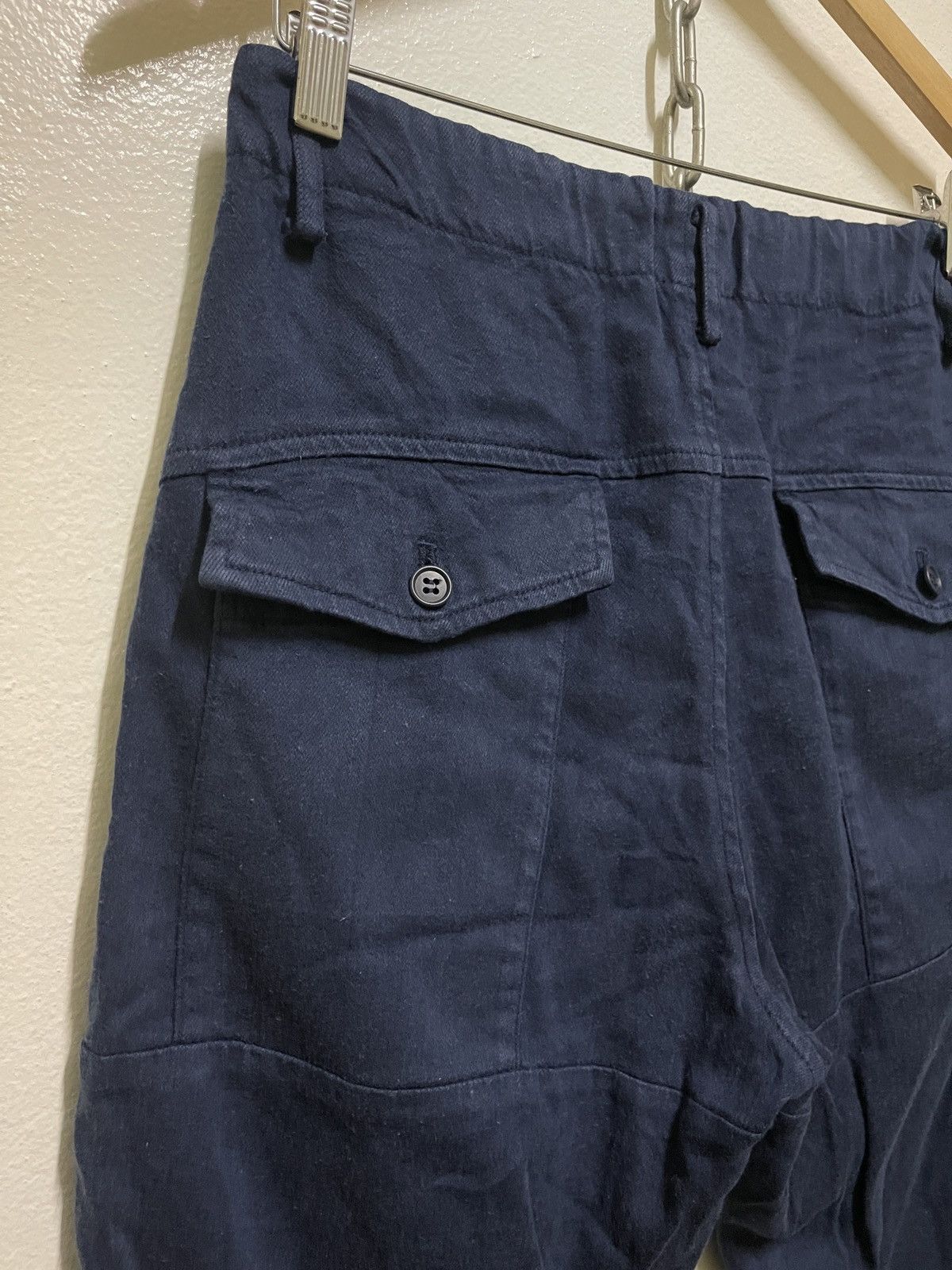 Issey Miyake × Japanese Brand Plantation Pants Stretchable Army Size US 29 - 8 Thumbnail