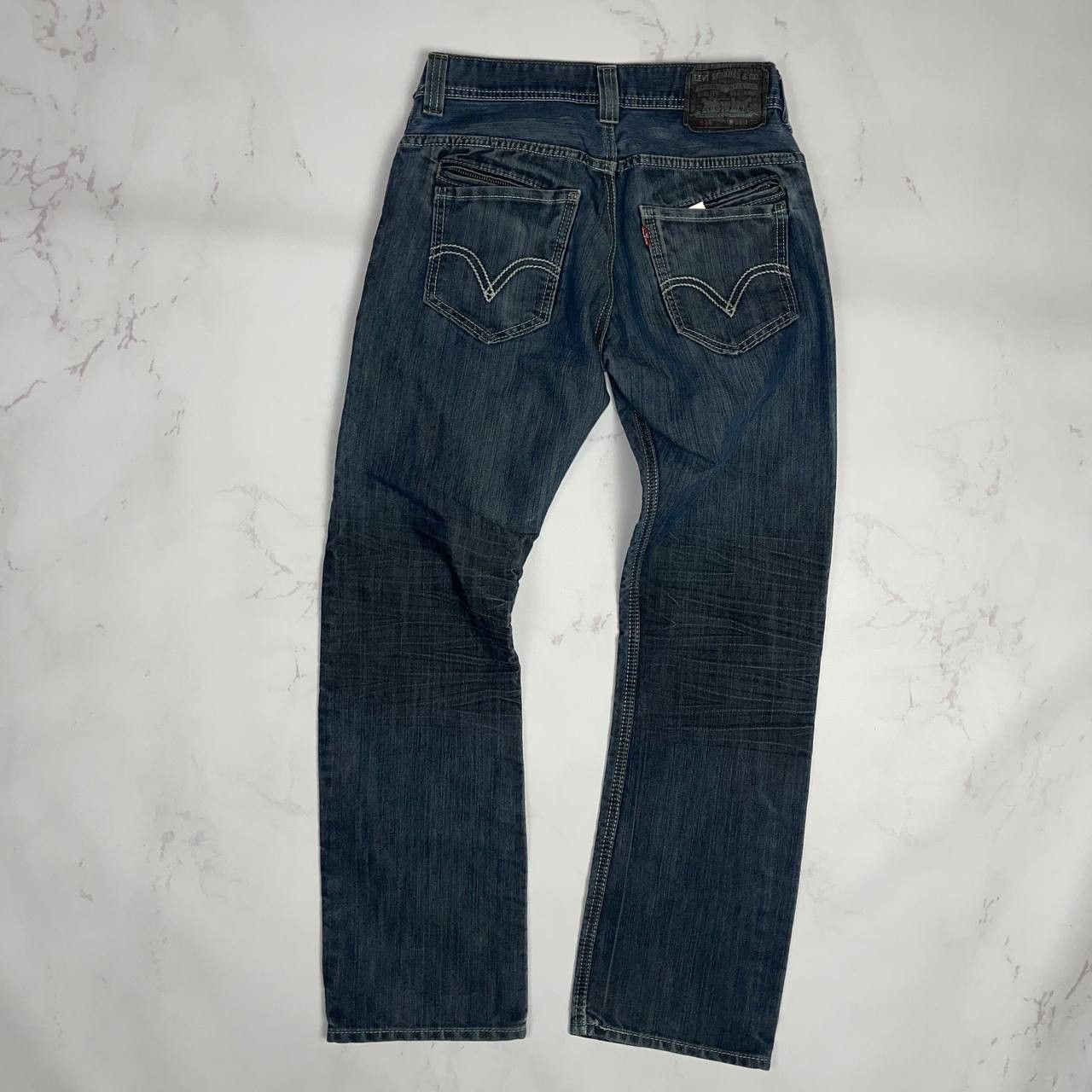 Levi's Vintage Clothing Levi`s vintage 514 baggy back pockets rare purple stitching Size US 29 - 4 Thumbnail