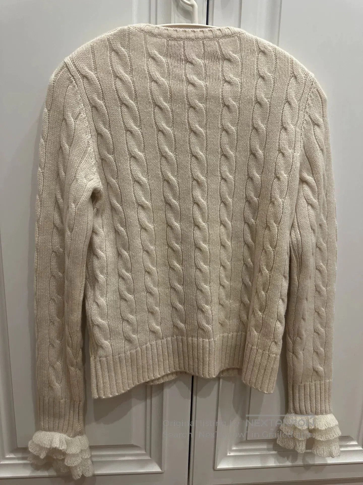 Valentino Valentino Cashmere Long Sleeve Knit Top. Size US S / EU 44-46 / 1 - 2 Thumbnail