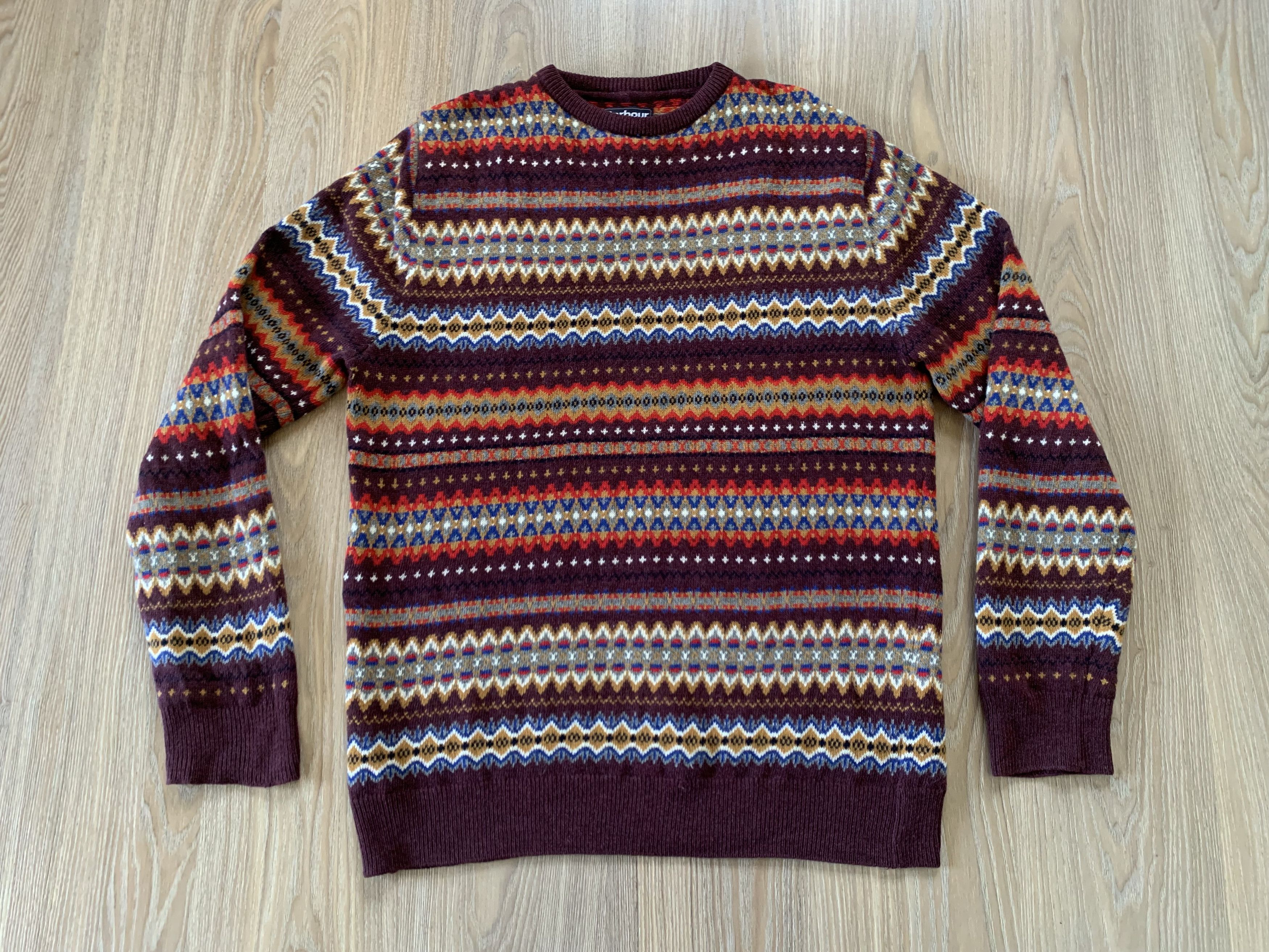Barbour Barbour Knit Wool Multicolor Sweater Size US XXL / EU 58 / 5 - 2 Thumbnail
