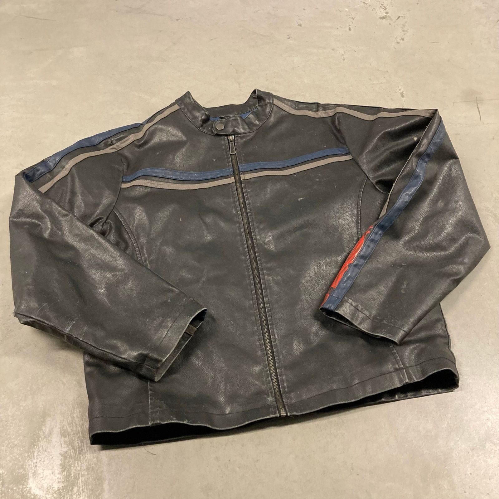 Vintage Vintage motorcycle biker leather jacket Size US L / EU 52-54 / 3 - 1 Thumbnail