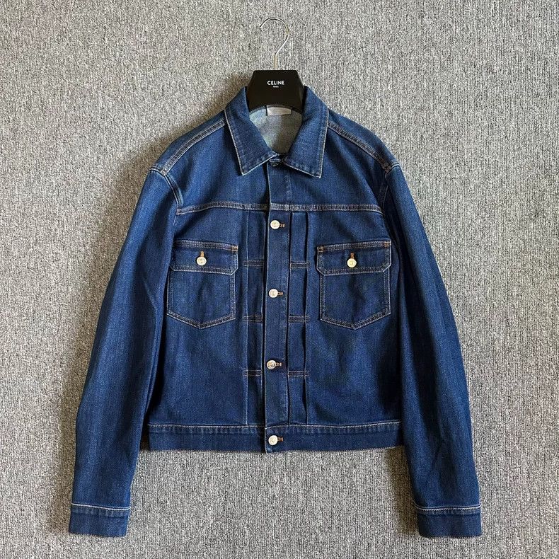 Dior Dior Denim Jacket in Deep Dark Blue- DMC Size US M / EU 48-50 / 2 - 1 Thumbnail