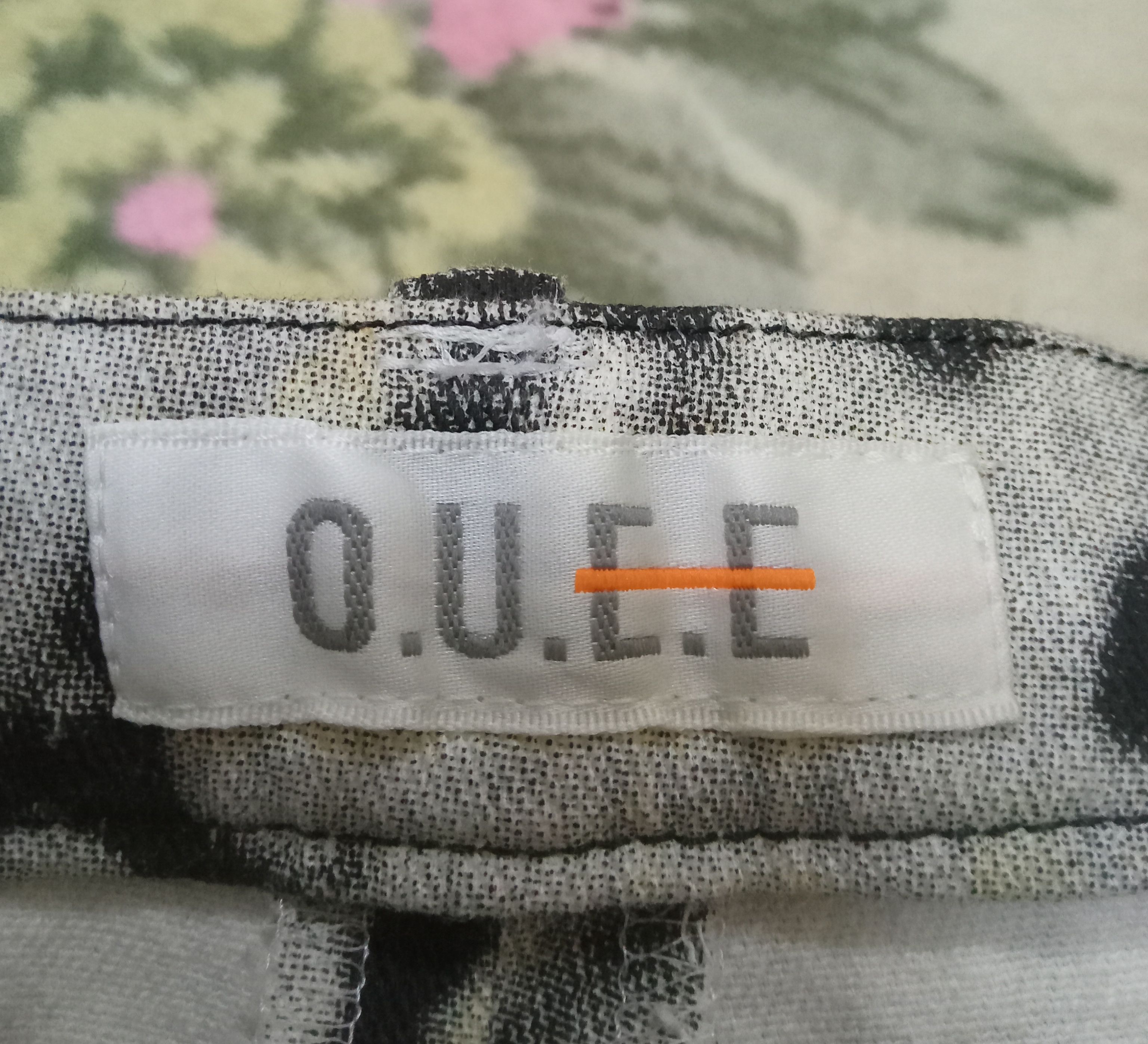 Japanese Brand O.U.E.E All Over Print Rare Buttons Flare Pants Size 28" / US 6 / IT 42 - 3 Thumbnail