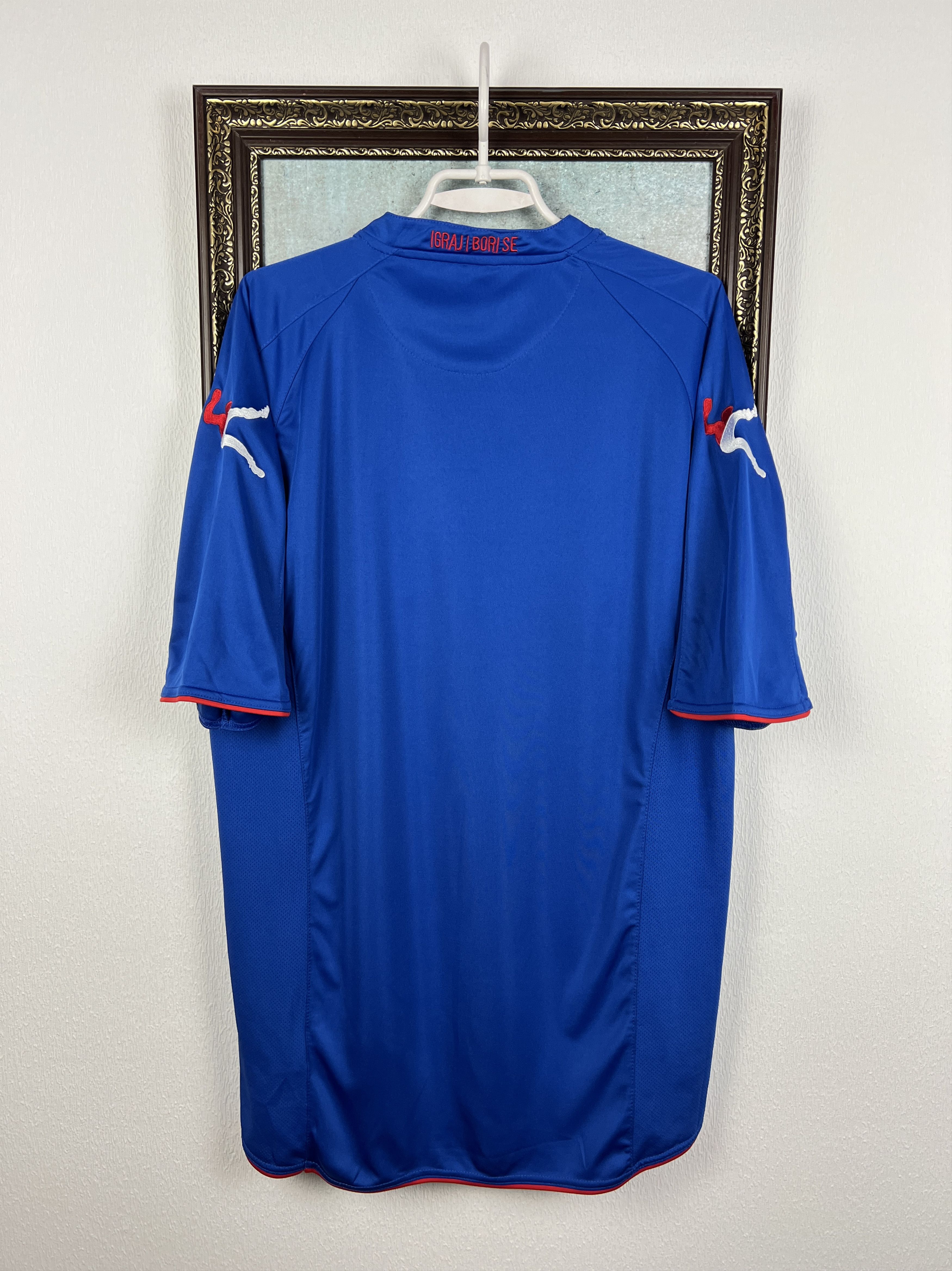 Vintage Red Star Belgrade Crvena Zvezda football shirt Jersey Trikot Size US XL / EU 56 / 4 - 10 Thumbnail