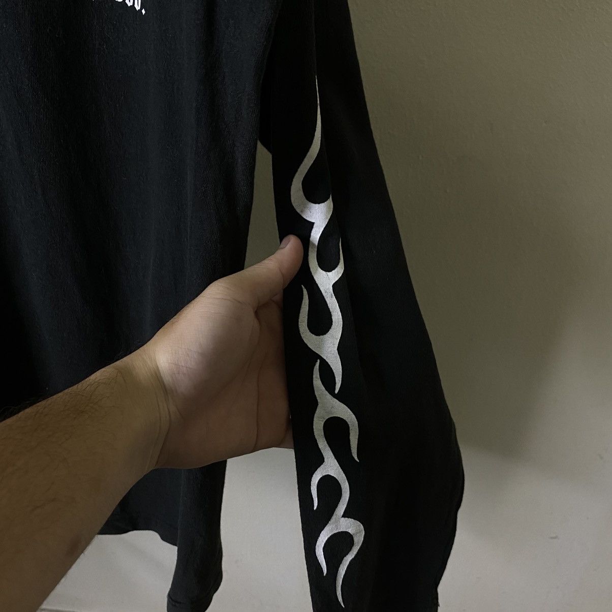 If Six Was Nine JapanBrand Cyber Gothic Punk Grunge Tribal LS Tee Size US L / EU 52-54 / 3 - 10 Thumbnail