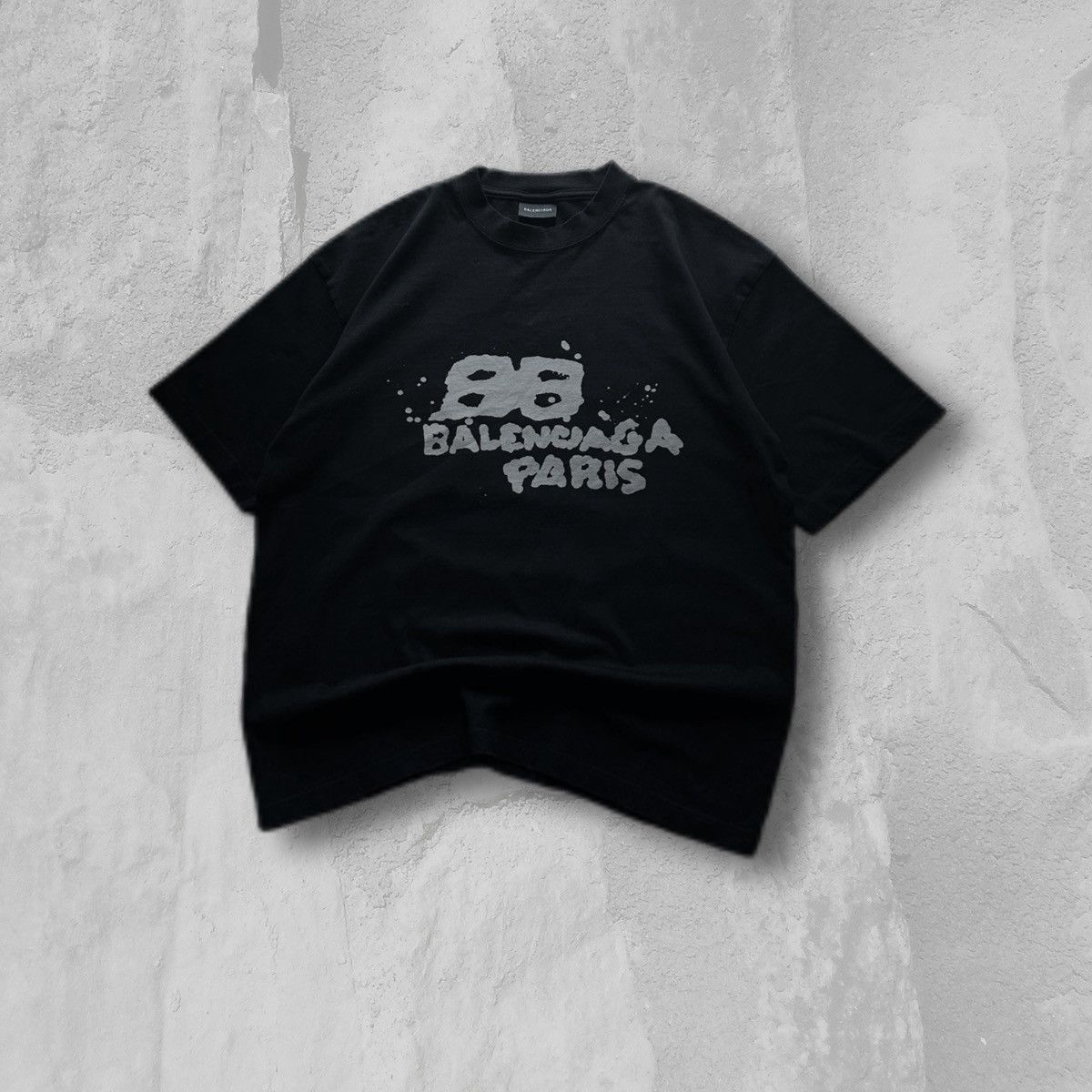 Balenciaga Balenciaga hand drawn BB Icon T shirt Size US S / EU 44-46 / 1 - 1 Thumbnail