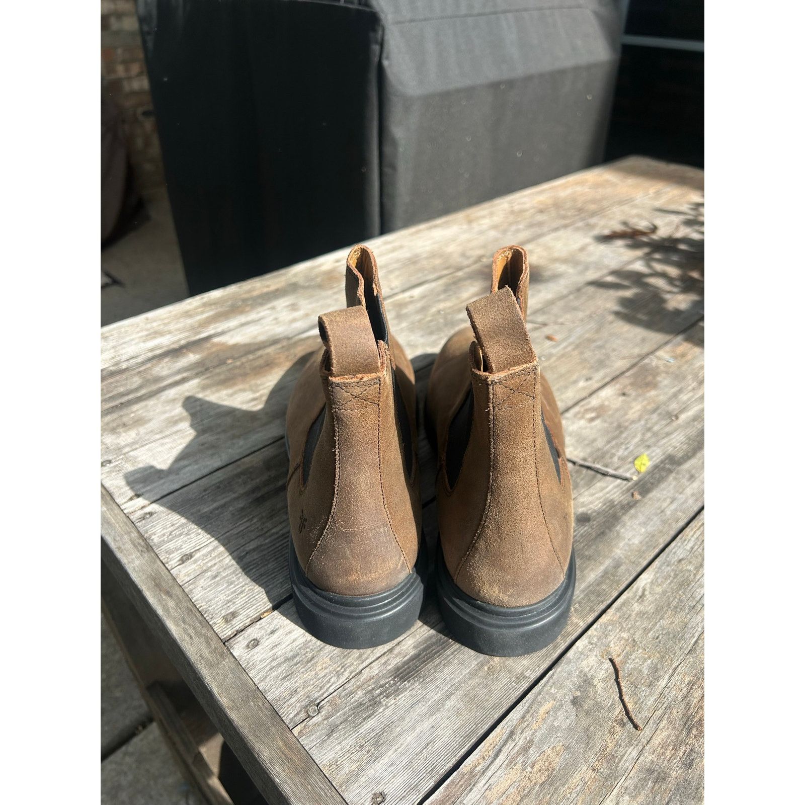 Frye Frye Tyler Chelsea Boot — Brown Suede Size 11.5 Size US 11.5 / EU 44-45 - 5 Thumbnail