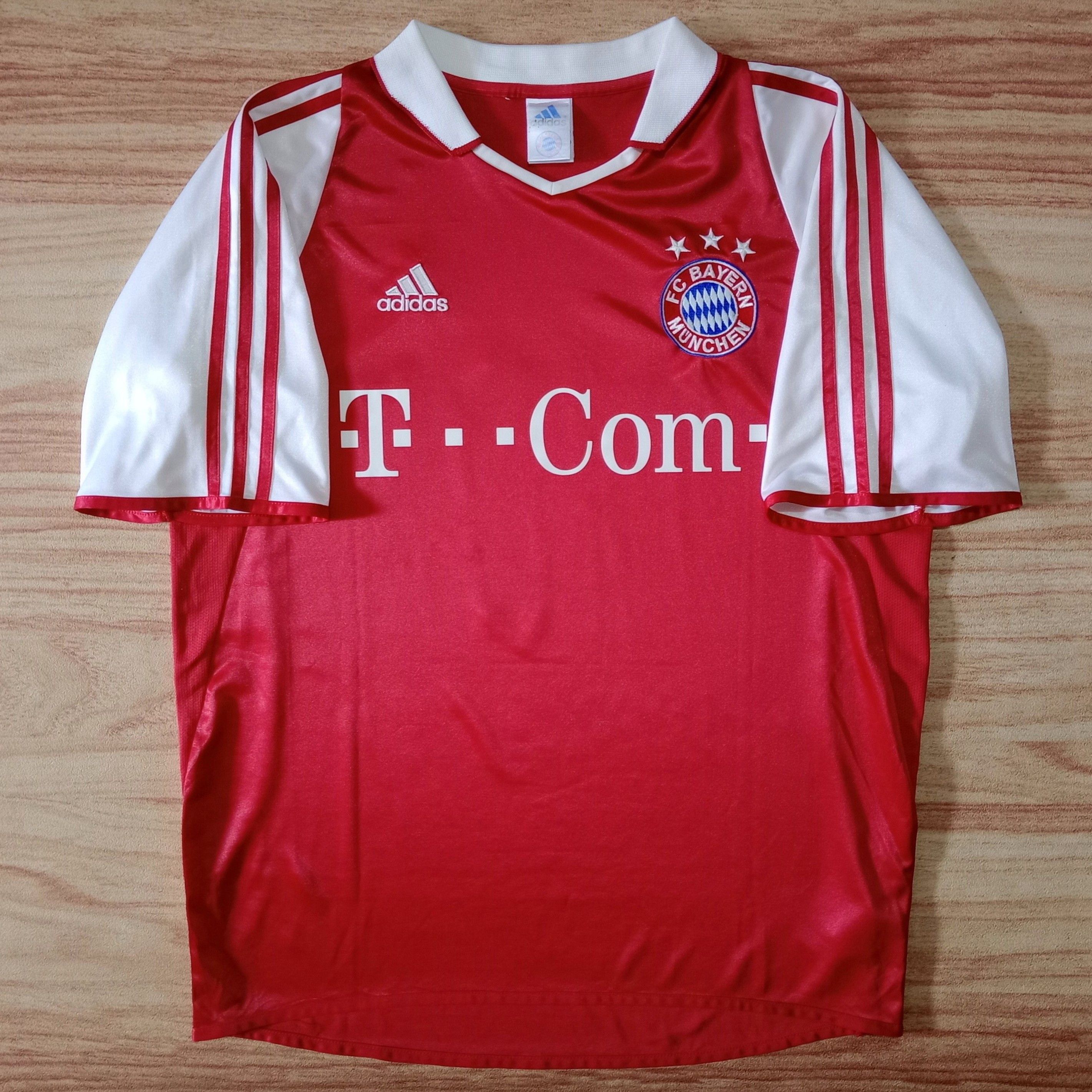 Adidas Bayern Munchen 2003-2004 Home Jersey Roy Makaay 10 Size US M / EU 48-50 / 2 - 1 Thumbnail