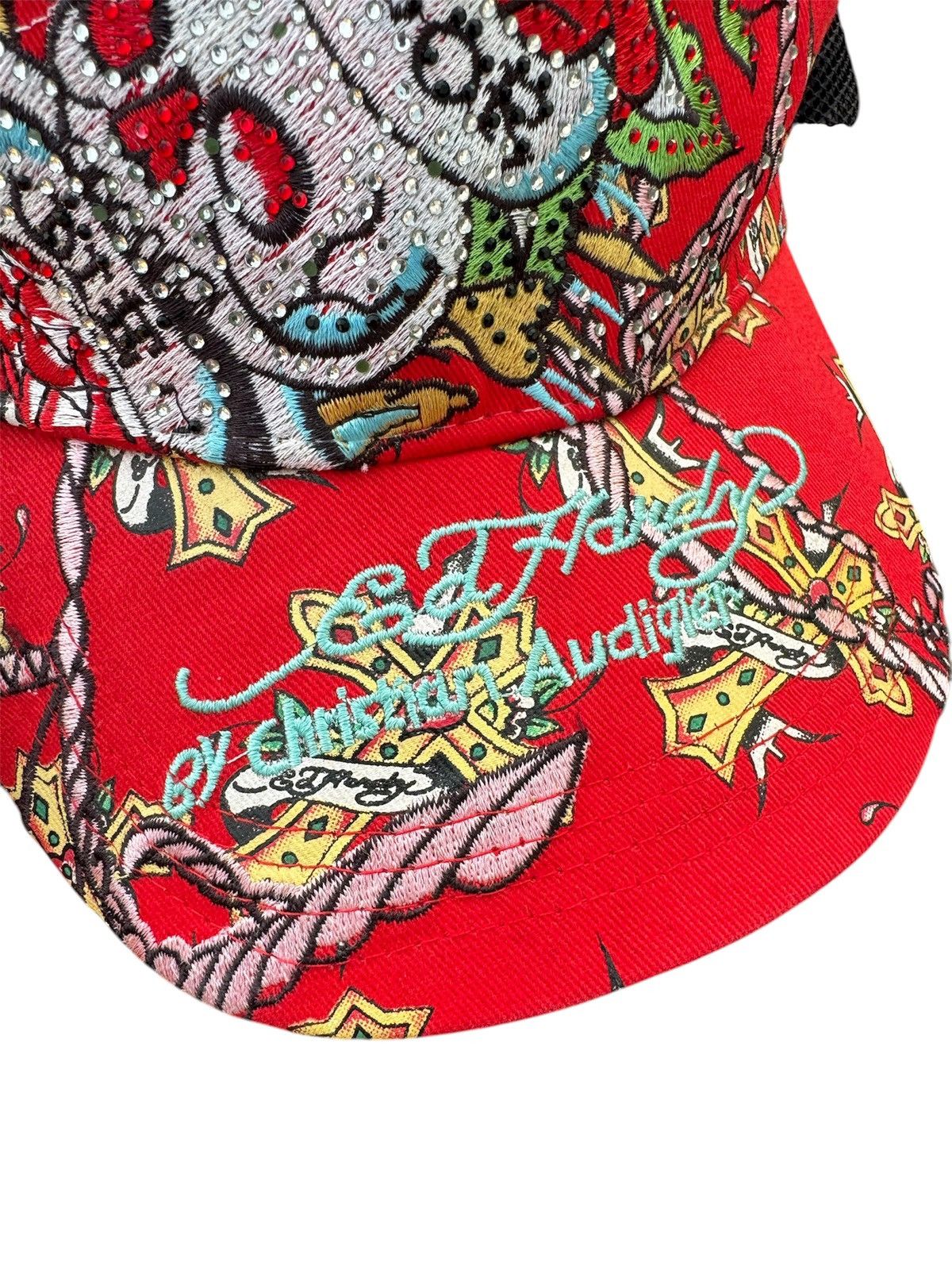 Ed Hardy VINTAGE ED HARDY BY CHRISTIAN AUDIGIER TRUCKER HAT Size ONE SIZE - 6 Thumbnail