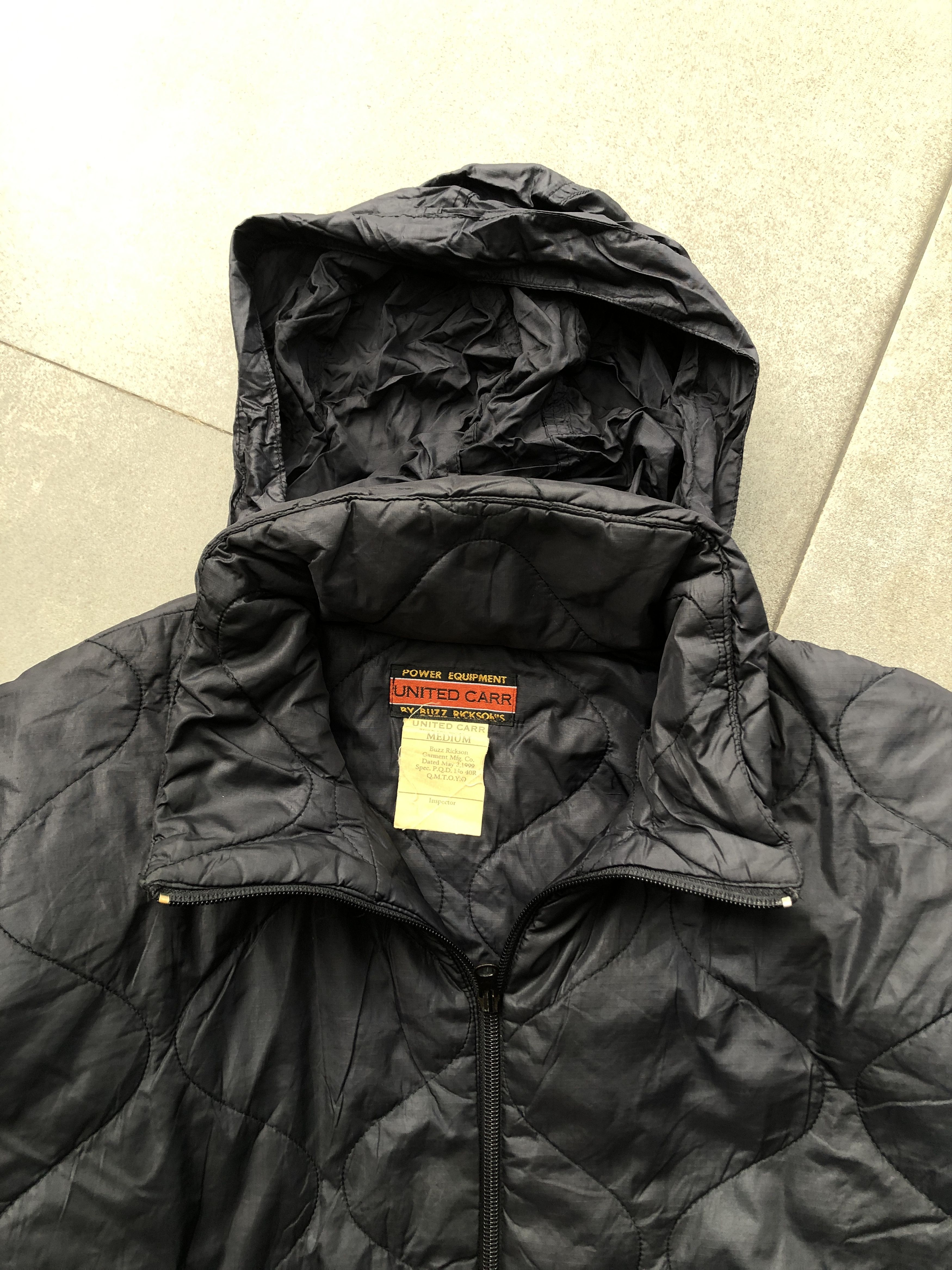Buzz Rickson's Vintage United Carr by Buzz Rickson’s Quilted Hooded Jacket Size US M / EU 48-50 / 2 - 6 Thumbnail