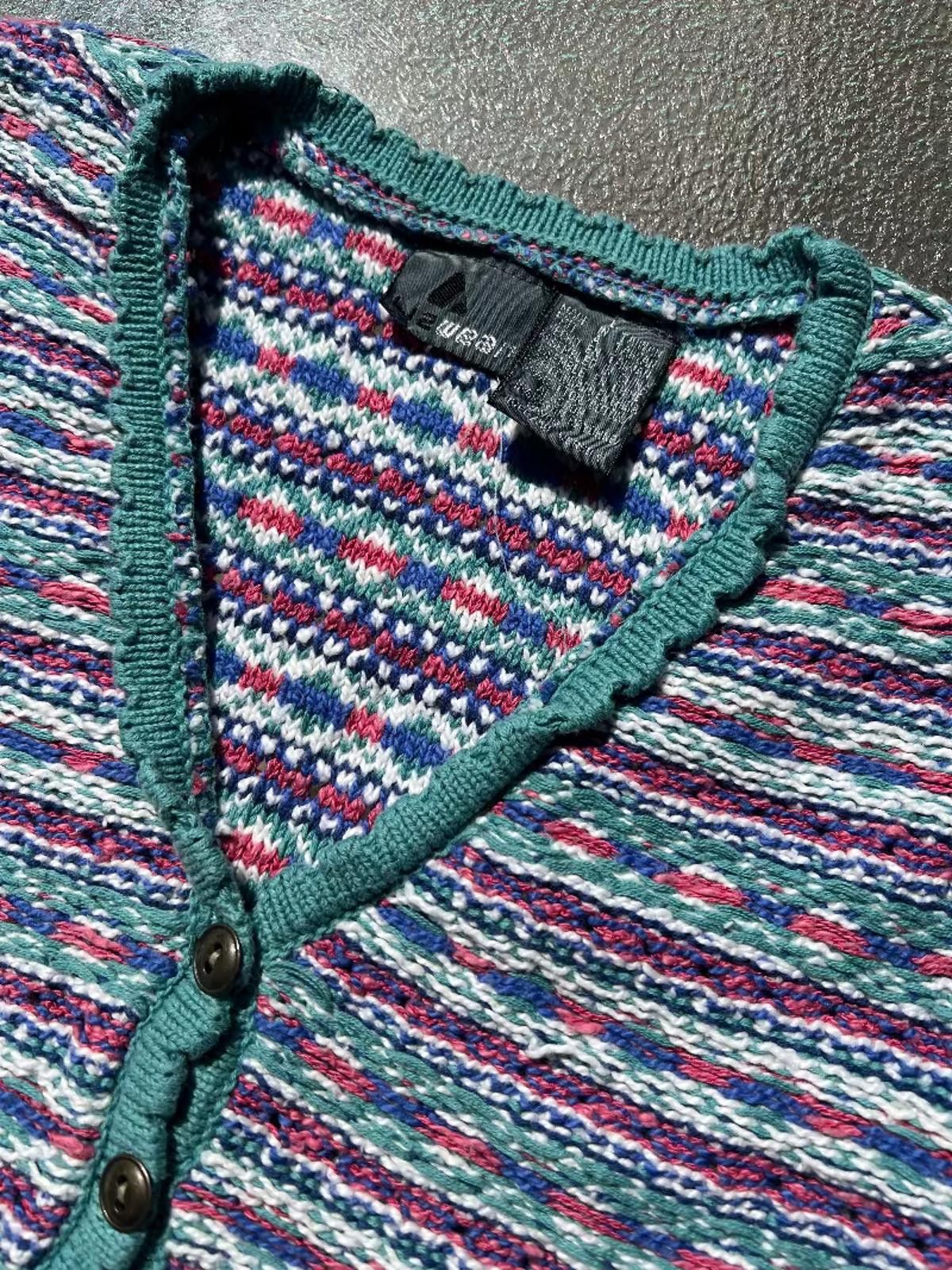Other Early 90s Multicolor Cropped Knit Vest Size ONE SIZE - 3 Thumbnail