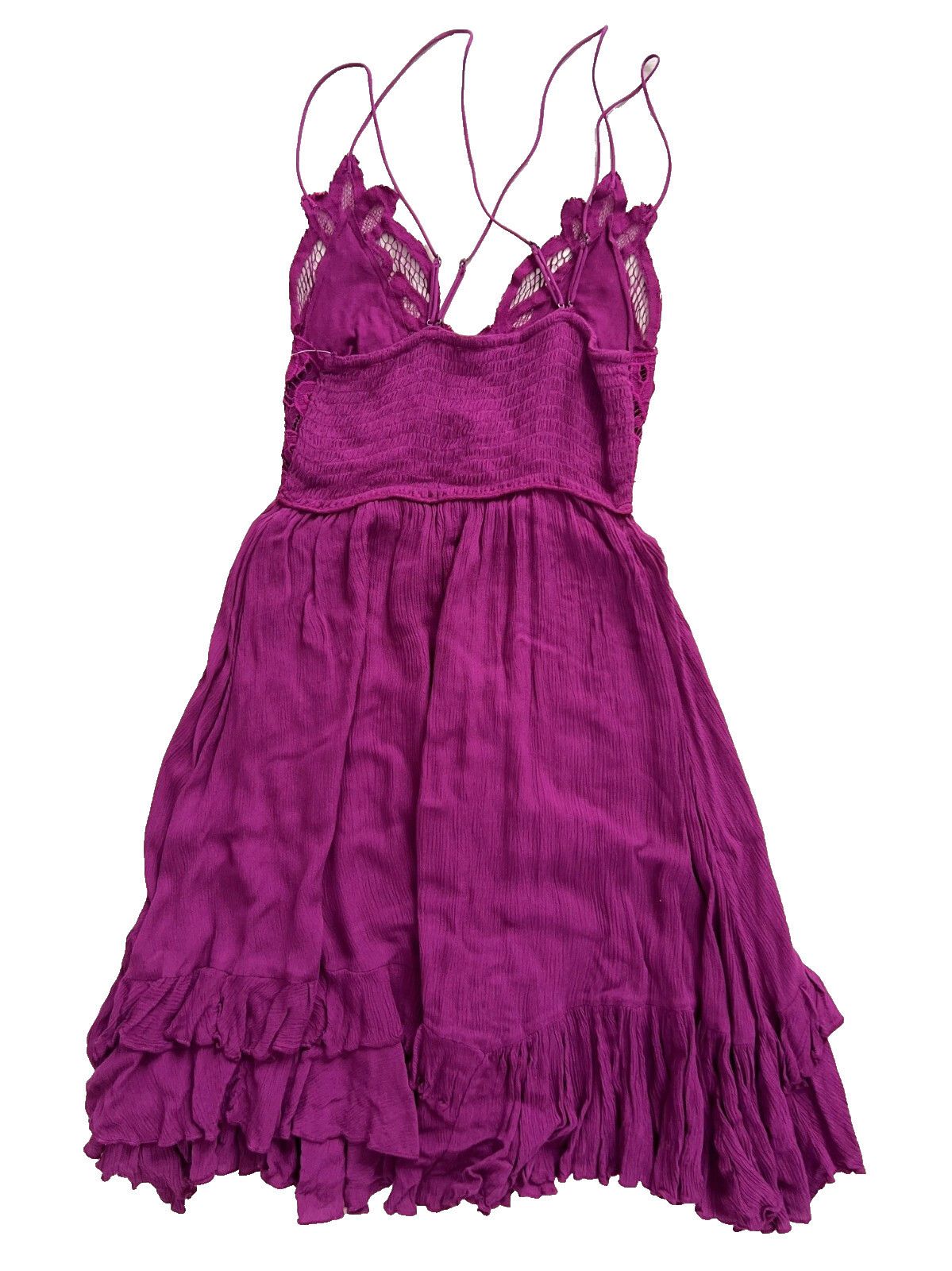 Free People Intimately Free People Adella Slip Dress in Wine ( XS ) Size XS / US 0-2 / IT 36-38 - 5 Thumbnail