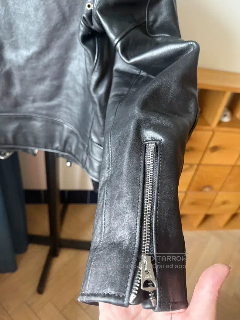 Schott Schott Naked cowhide motorcycle leather jacket Size US XXS / EU 40 - 4 Thumbnail