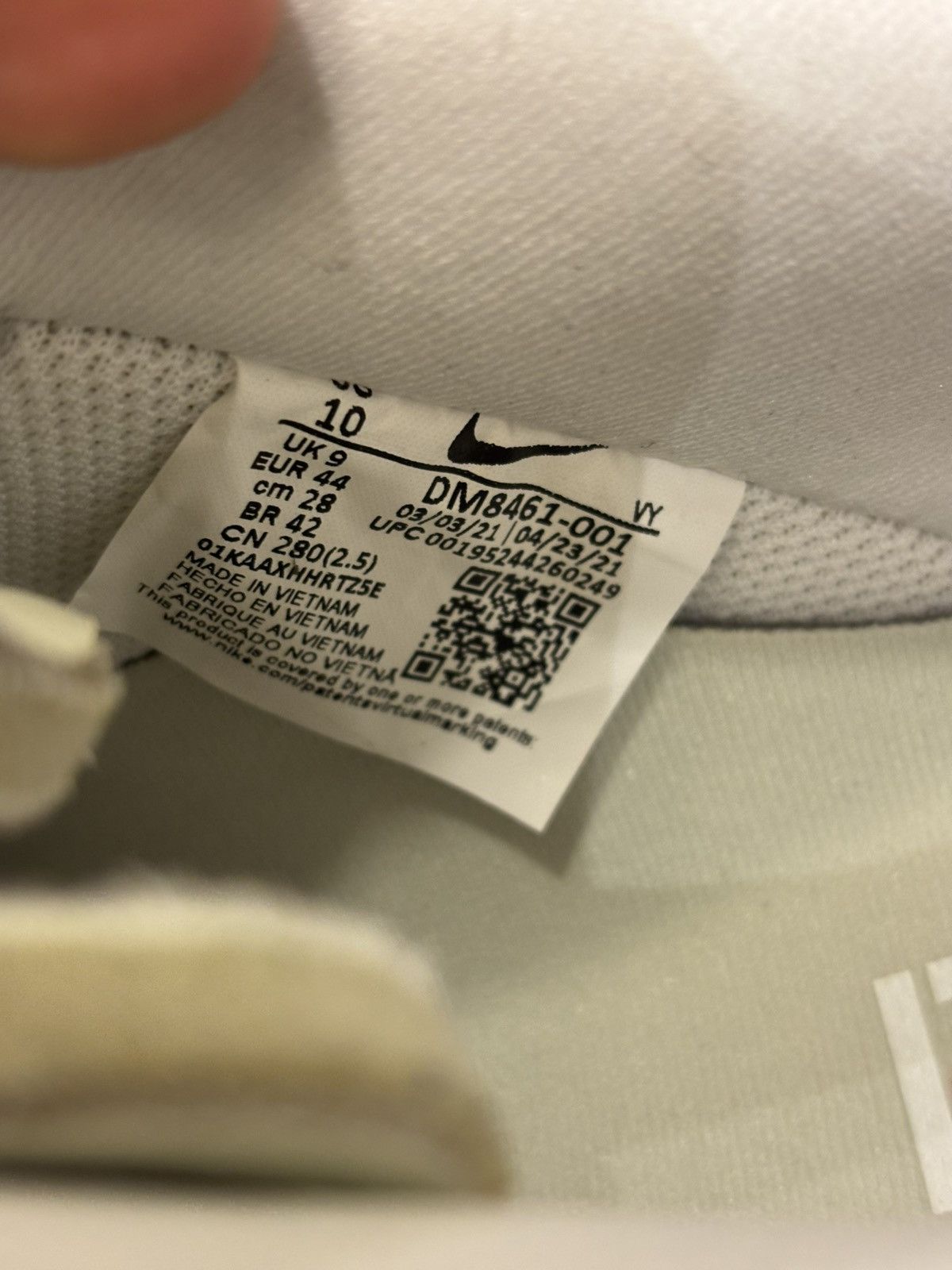 Nike × Undefeated Nike Air Force 1 x Undefeated 5 On It Size US 10 / EU 43 - 7 Thumbnail