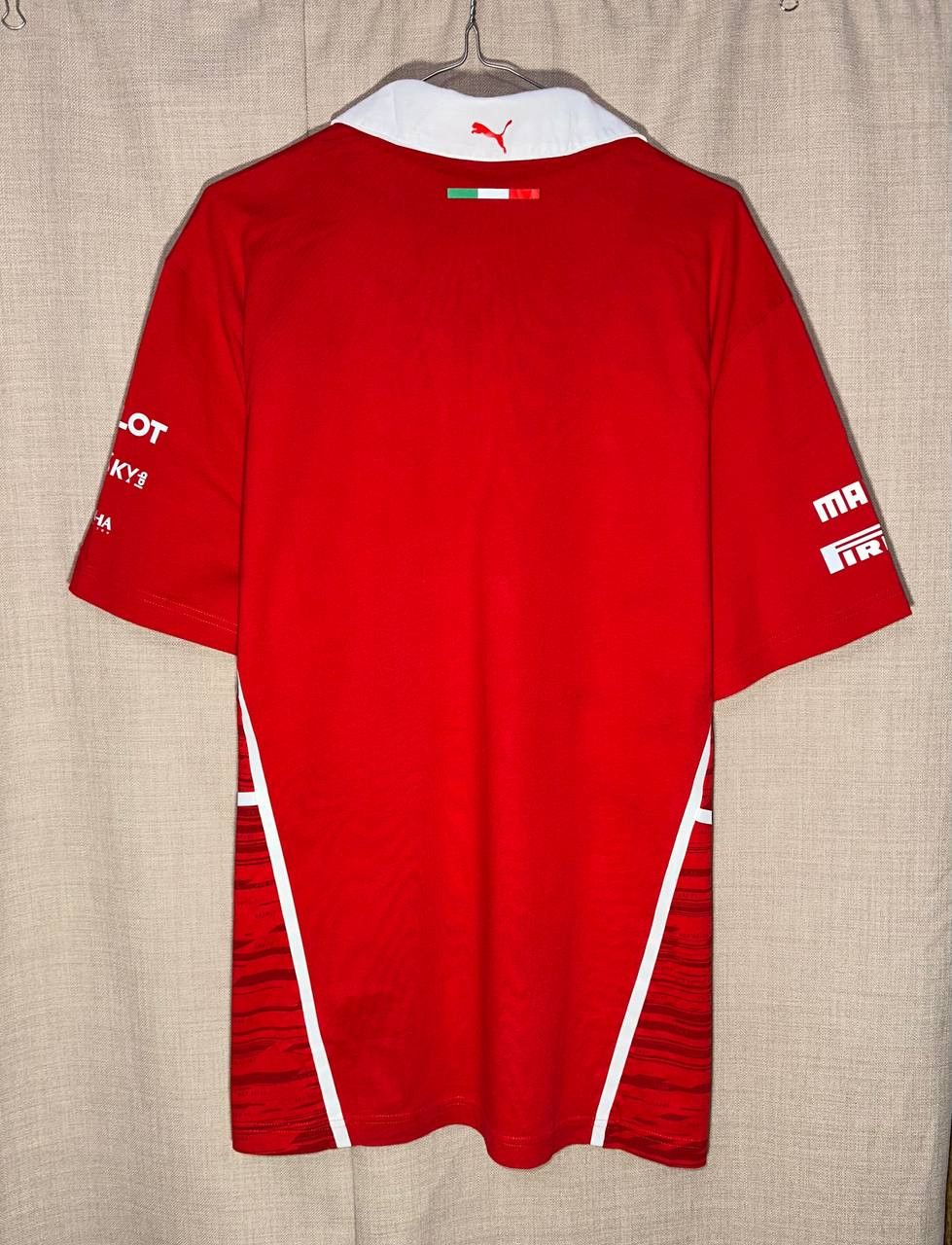 Ferrari × Puma Puma Santander Scuderia Ferrari Polo T-Shirt Shell Racing F1 Size US XXL / EU 58 / 5 - 6 Thumbnail