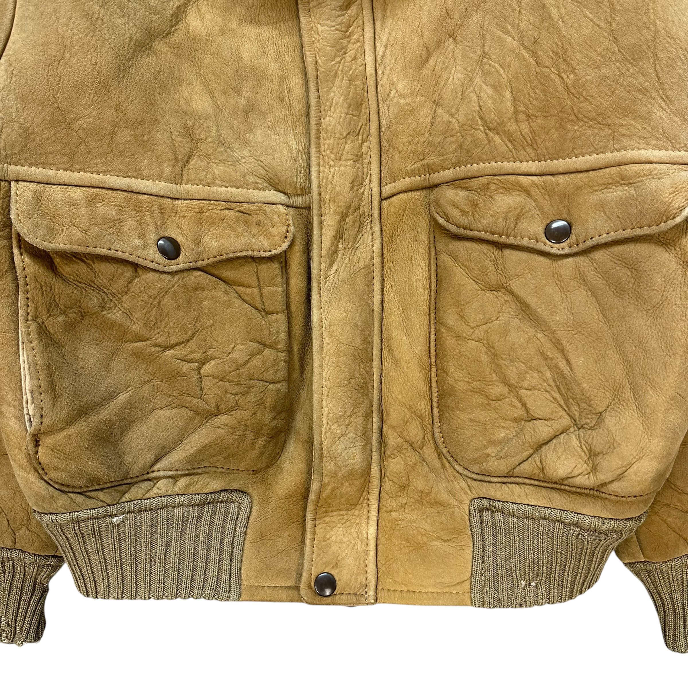 Vintage 80’s HOMESTEAD SHEEPSKIN PRODUCTS Shearling Jacket #A67-1612 Size US M / EU 48-50 / 2 - 3 Thumbnail