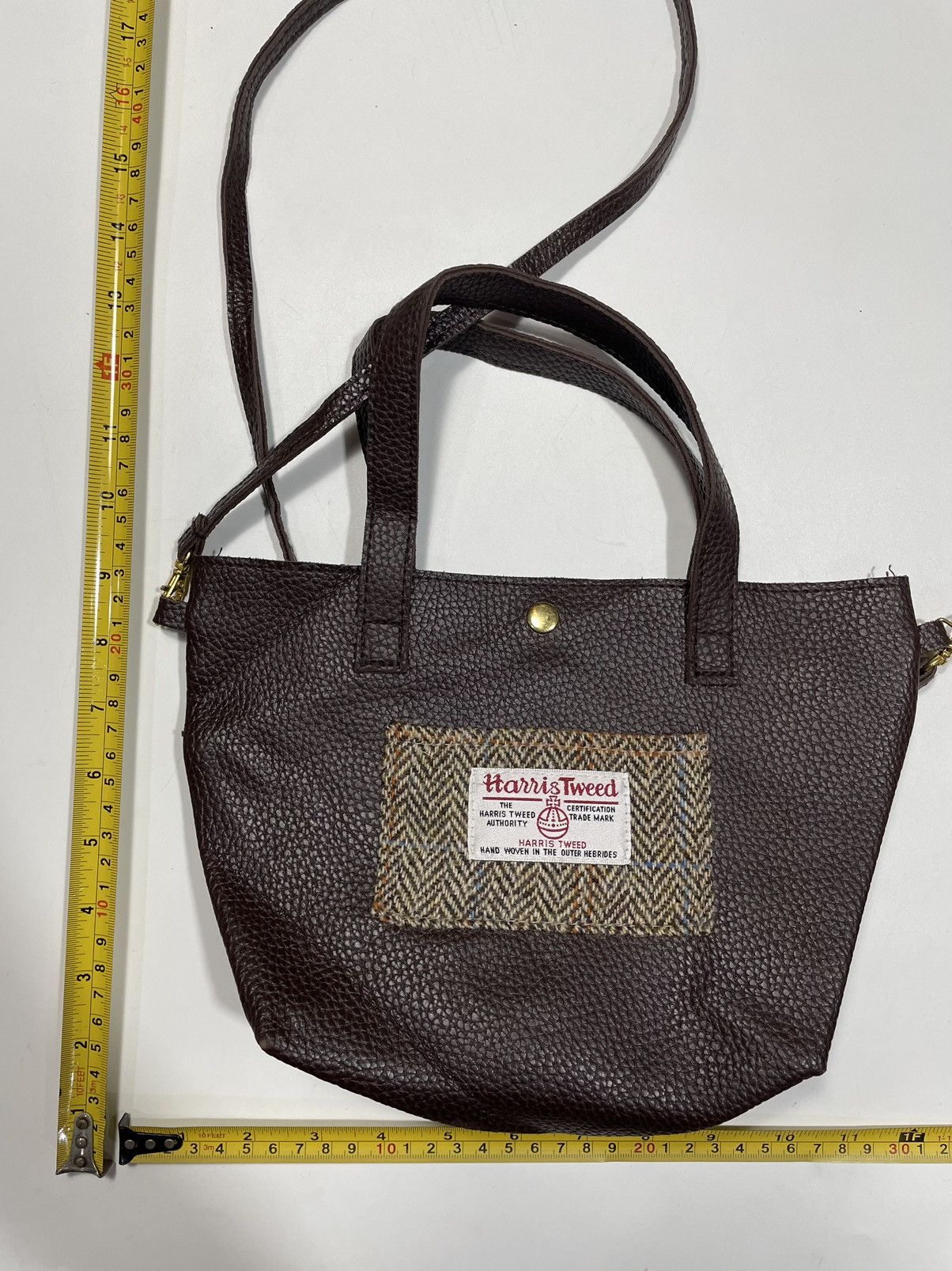 Beams Plus × Harris Tweed Harris Tweed X Beams Plus light sling crossbody hand tote Size ONE SIZE - 7 Thumbnail