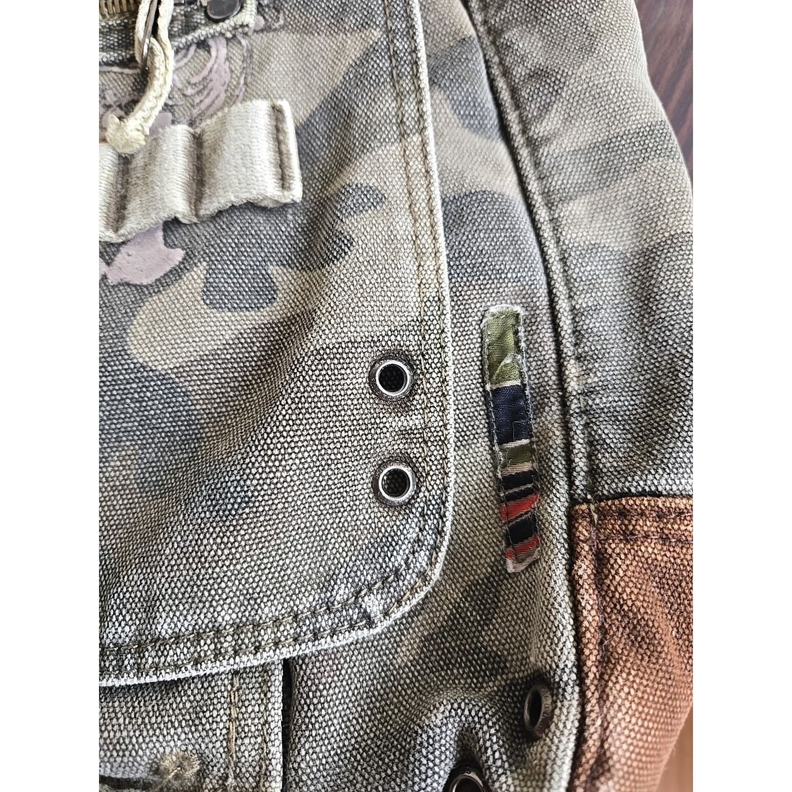 Vintage Vintage Triple 5 Soul Cross Body Camo Bag Messenger Bag Size ONE SIZE - 3 Thumbnail