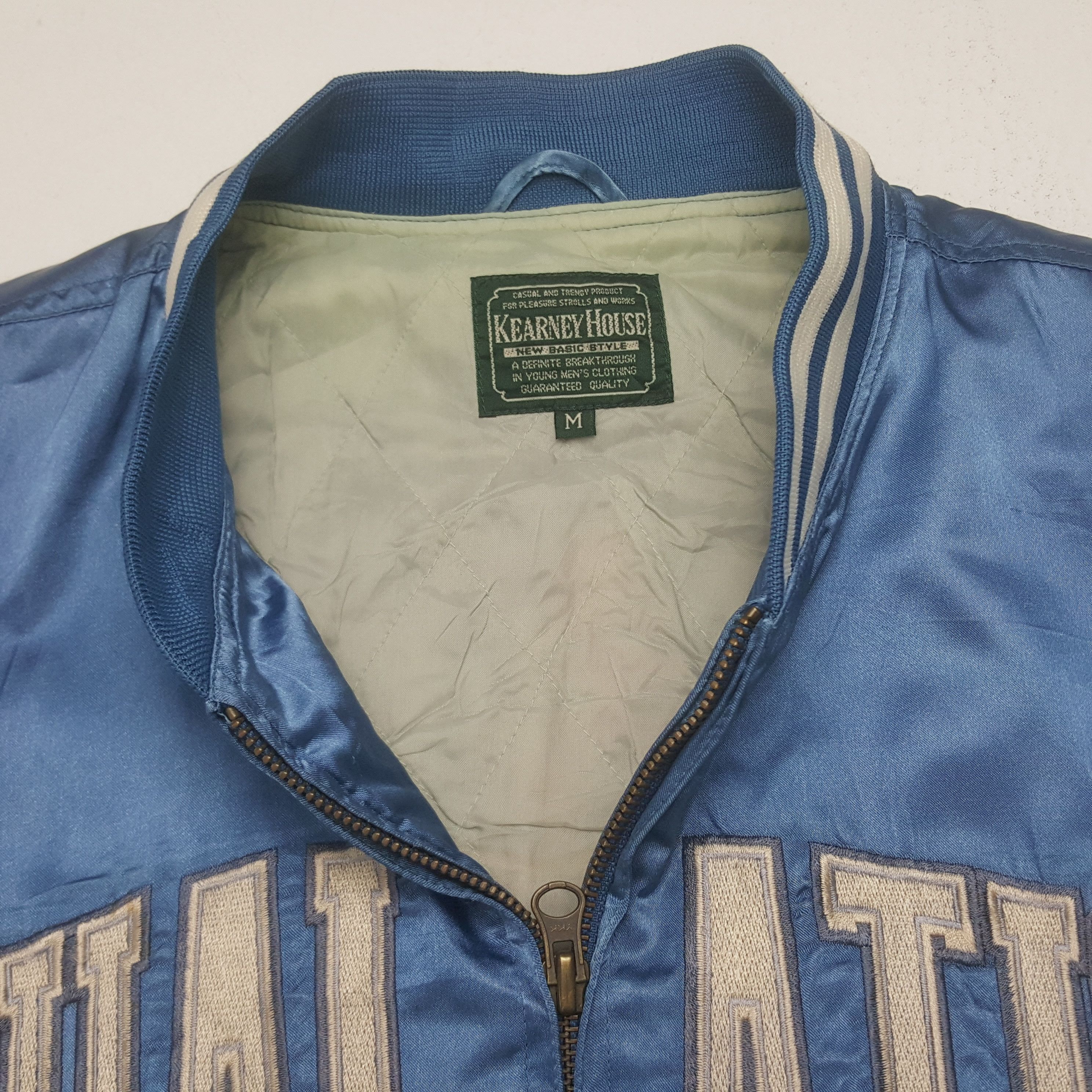 Vintage Vintage Exhalation Zipper Bomber Jacket Size US M / EU 48-50 / 2 - 4 Thumbnail