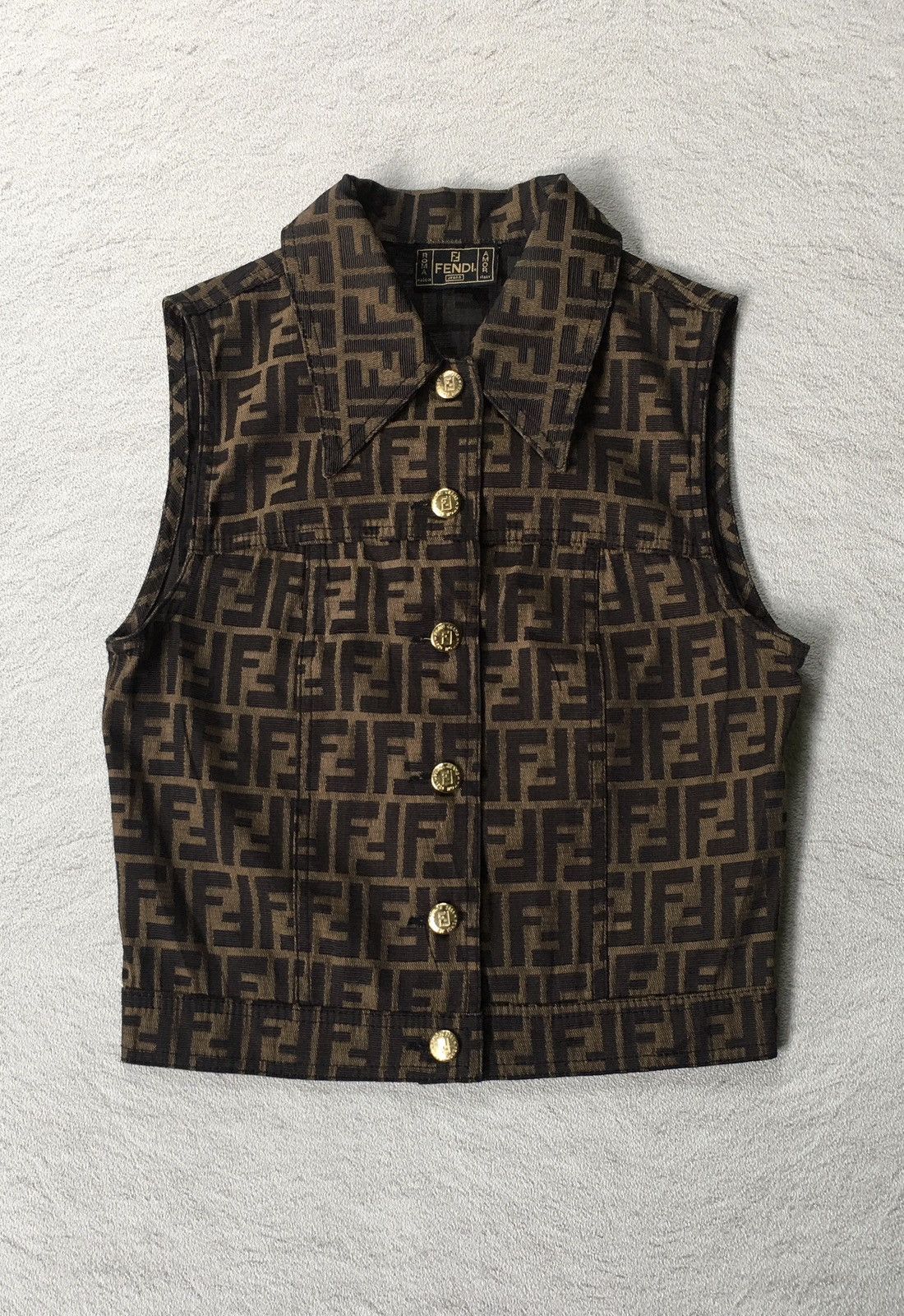 Fendi Zucca Monogram Vest