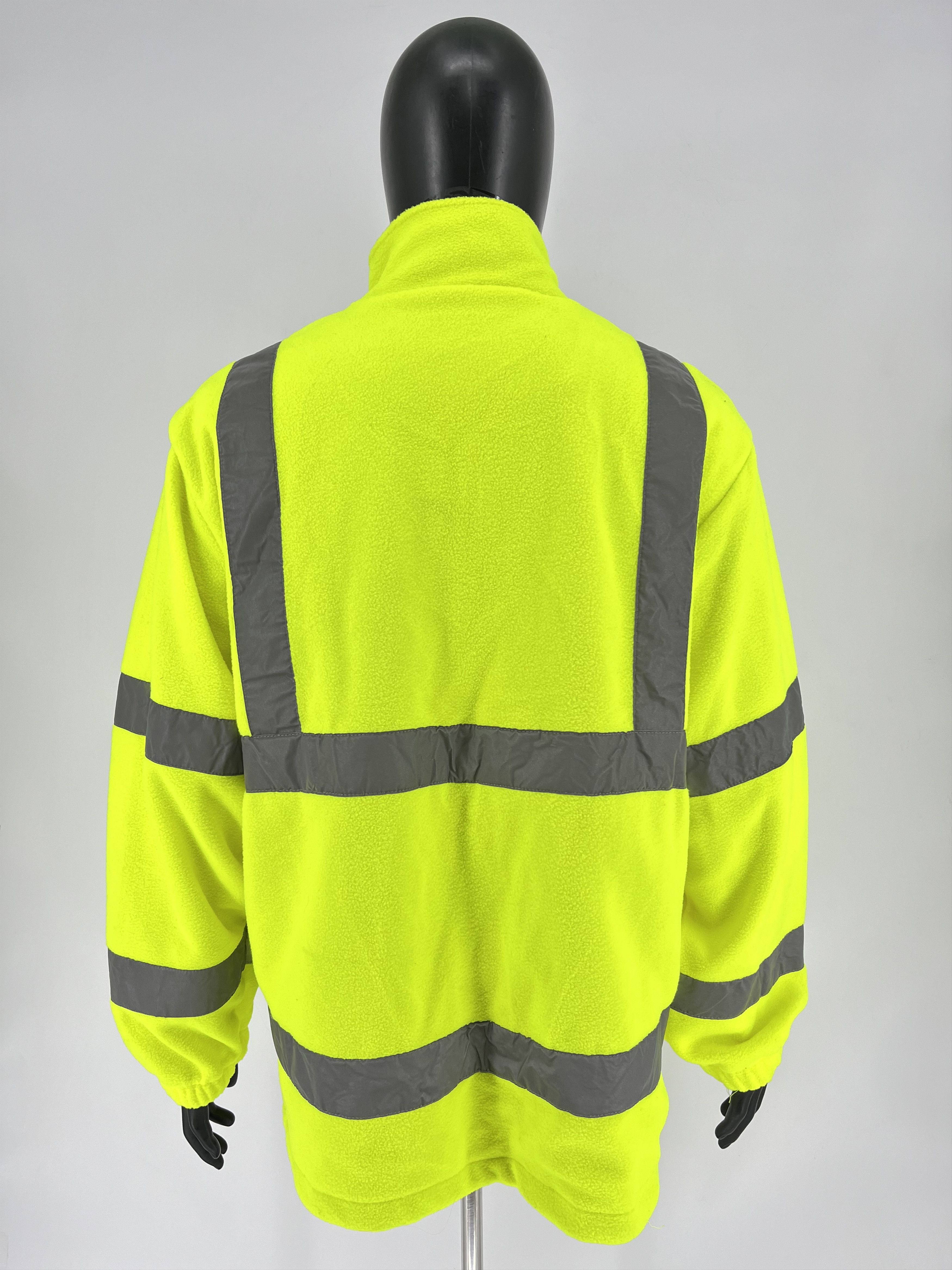 Dickies × Vintage Vintage Dickies Fleece Jacket High Visibility Yellow Workwea Size US XL / EU 56 / 4 - 6 Thumbnail