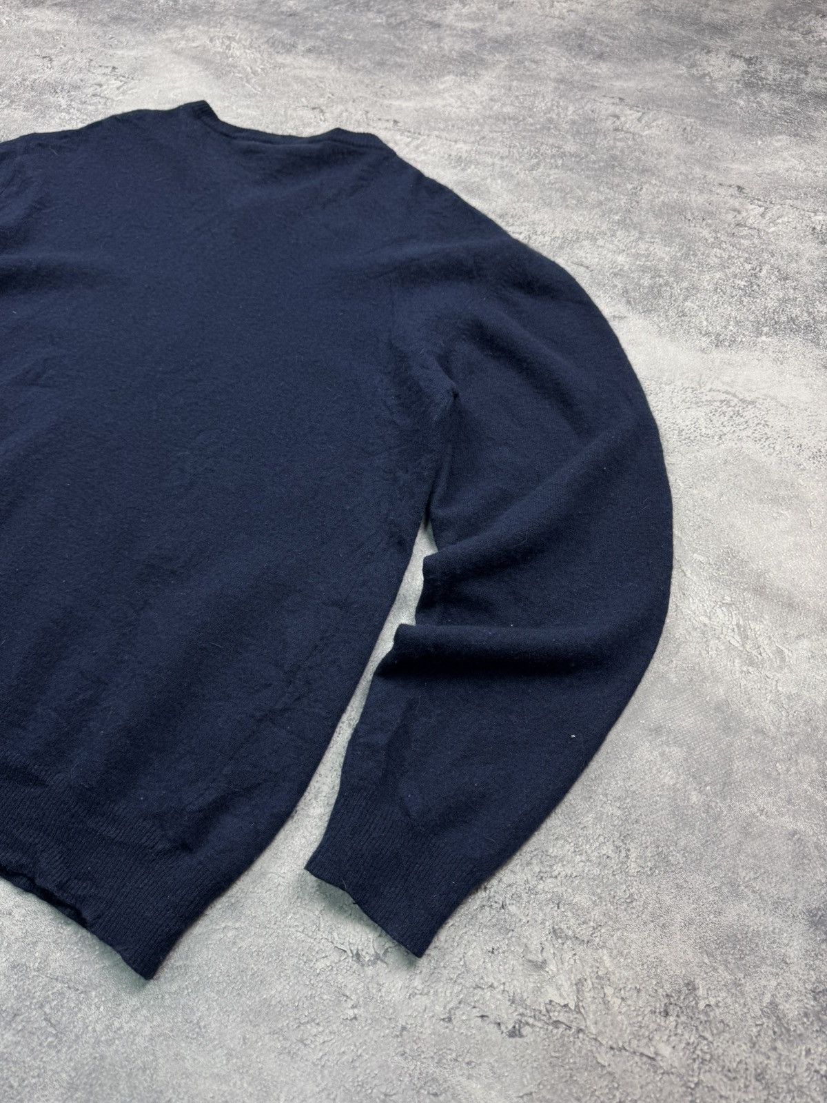 Loro Piana Loro Piana Lana Wool Blue Sweater Luxury Size US M / EU 48-50 / 2 - 13 Thumbnail