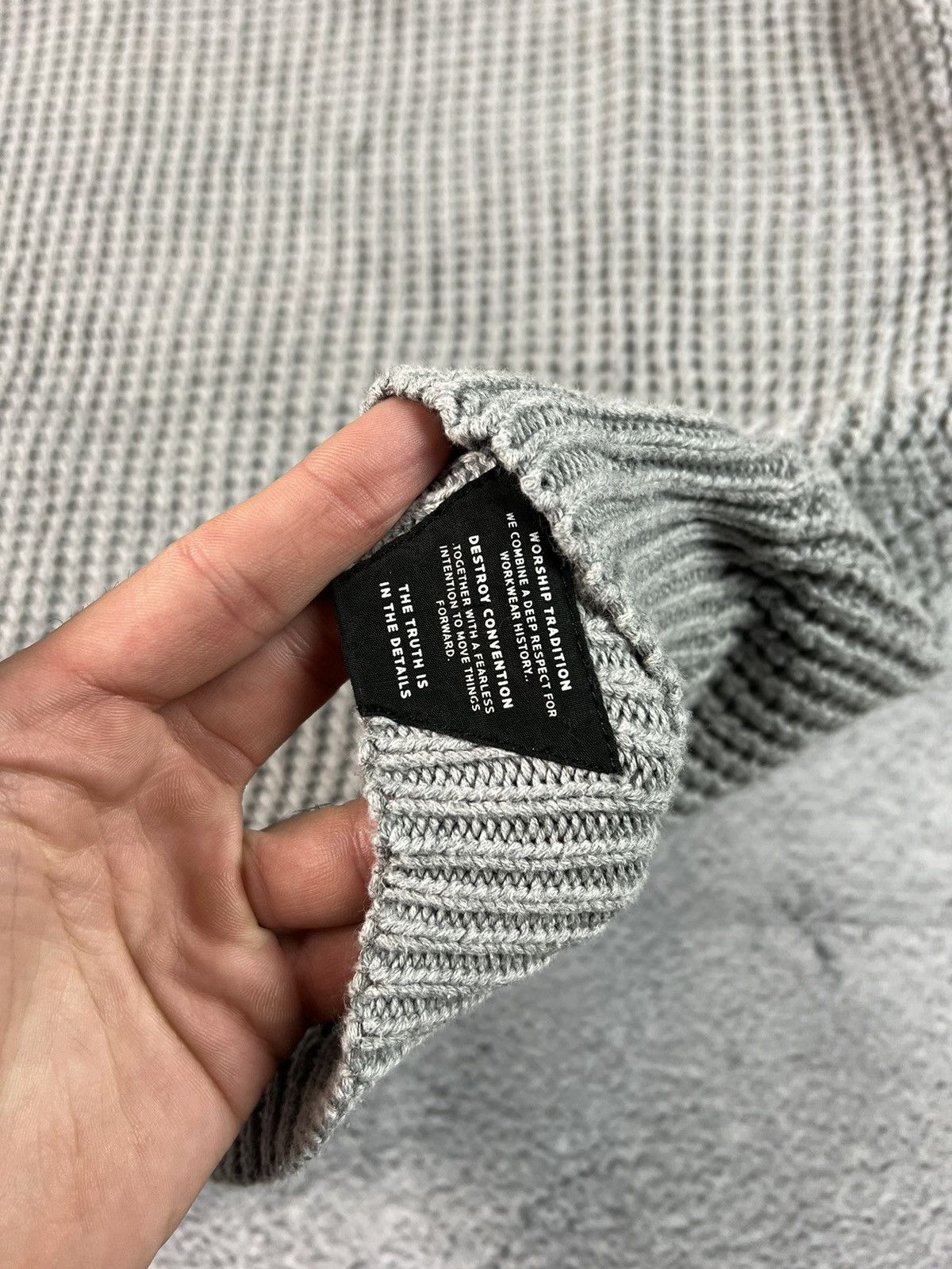 DENHAM × Japanese Brand Denham knit sweater Size US L / EU 52-54 / 3 - 11 Thumbnail