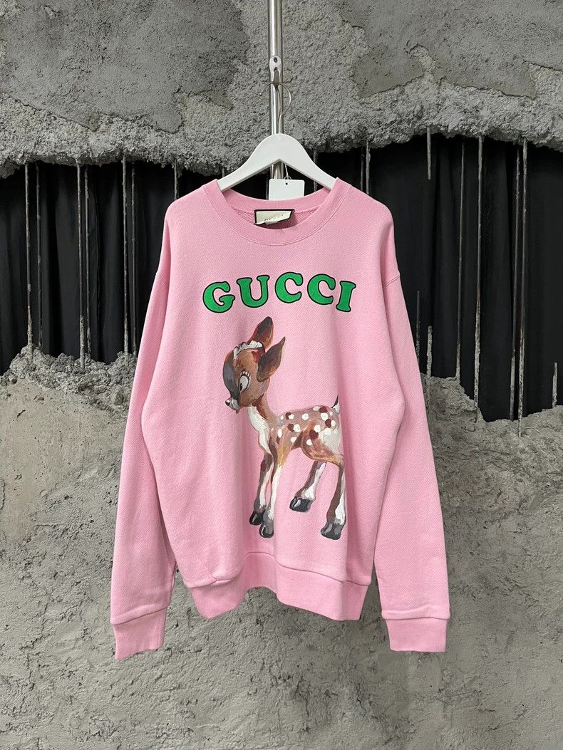 Gucci GucciDeer sweatshirt 2503-Nextarrow Size S / US 4 / IT 40 - 1 Thumbnail