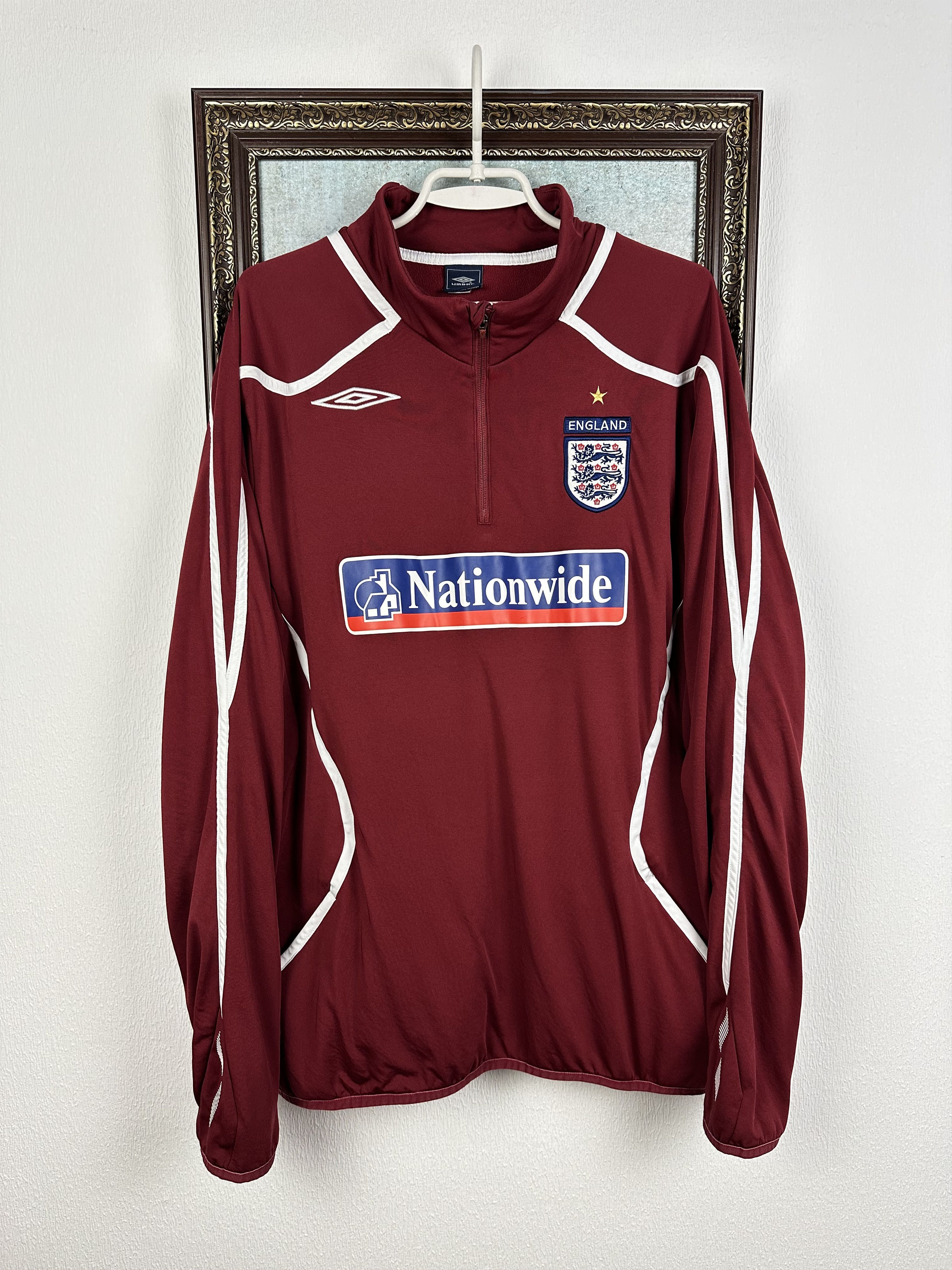 Umbro Vintage England 00s 🏴󠁧󠁢󠁥󠁮󠁧󠁿 ⚽️ UMBRO TRACK JACKET