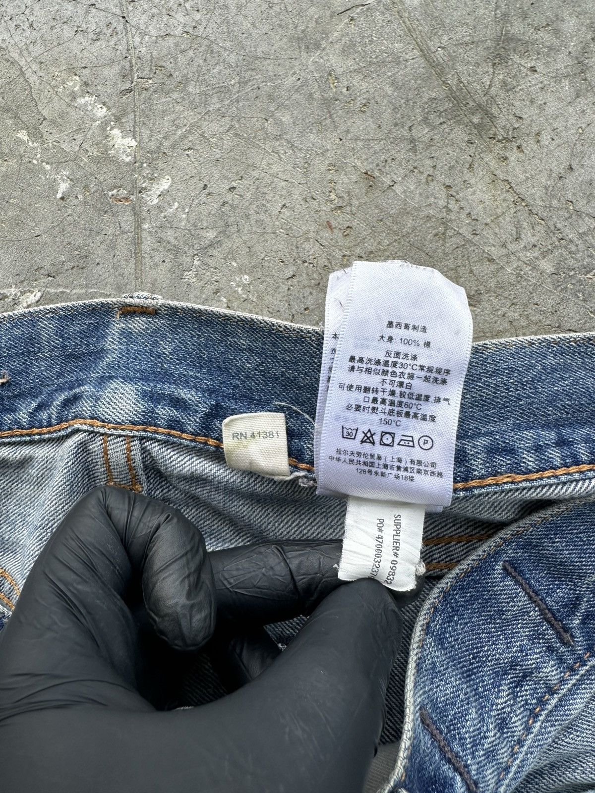 Ralph Lauren Ralph Lauren Distressed Denim Jeans Size US 36 / EU 52 - 10 Thumbnail
