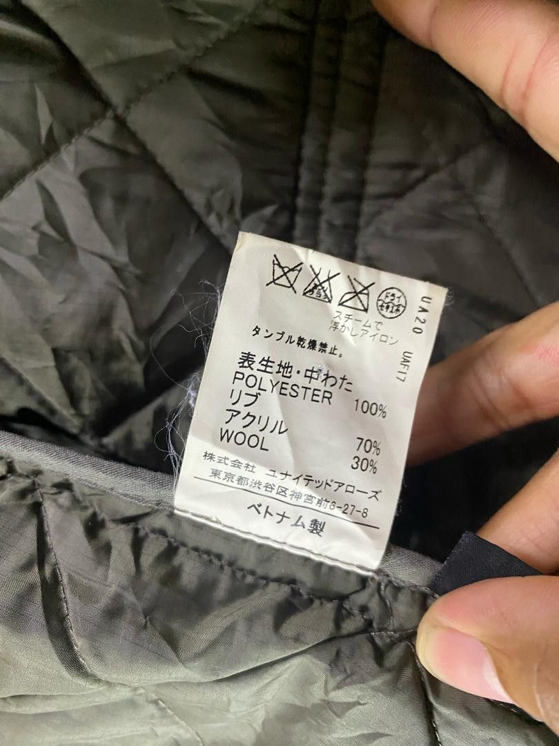 Japanese Brand Green Label Relaxing Quilted Jacket Size US M / EU 48-50 / 2 - 8 Thumbnail