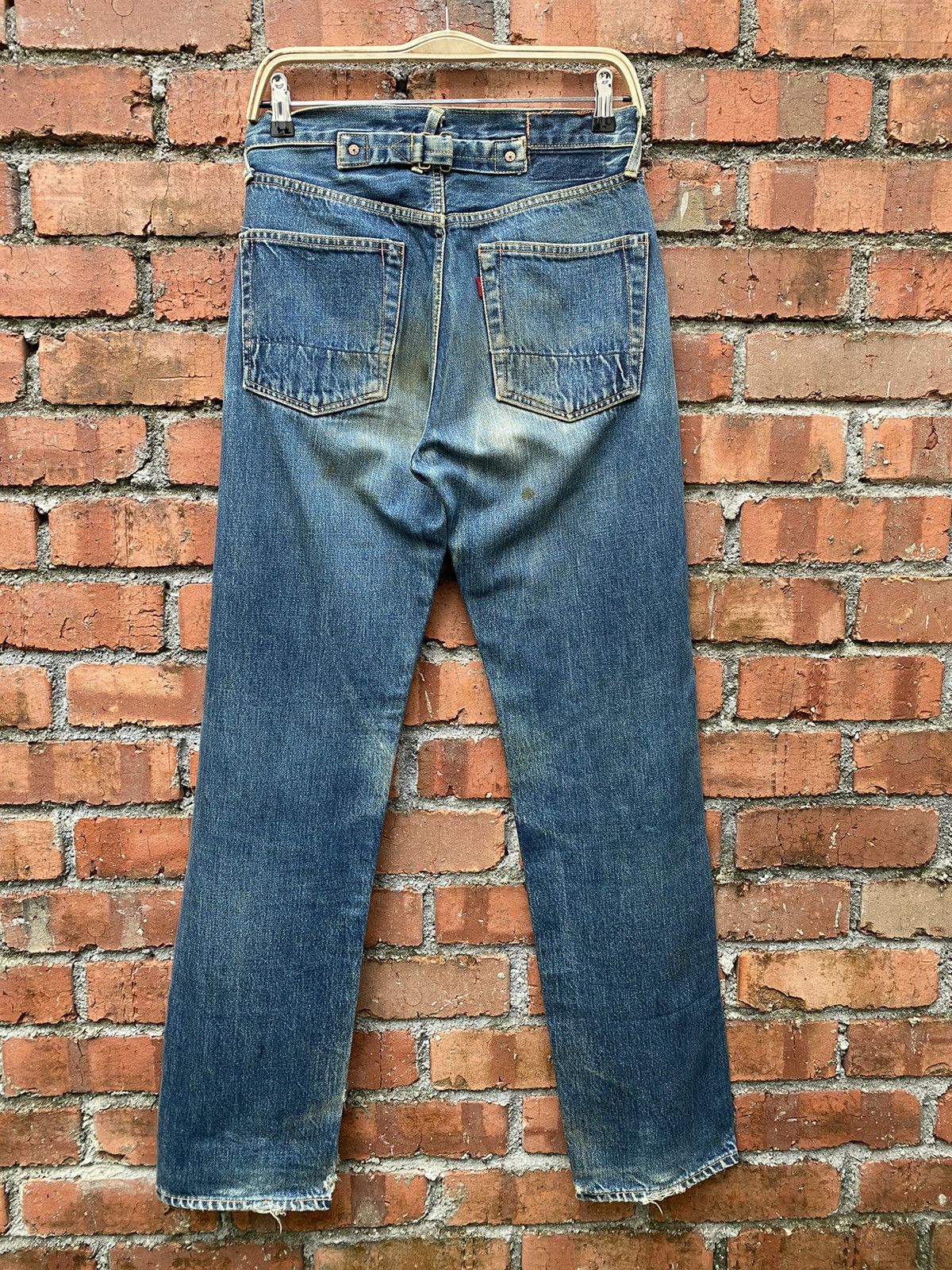 Japanese Brand × Vintage size 29x32.5 super rare EVIS redline vintage denime Size US 29 - 2 Thumbnail