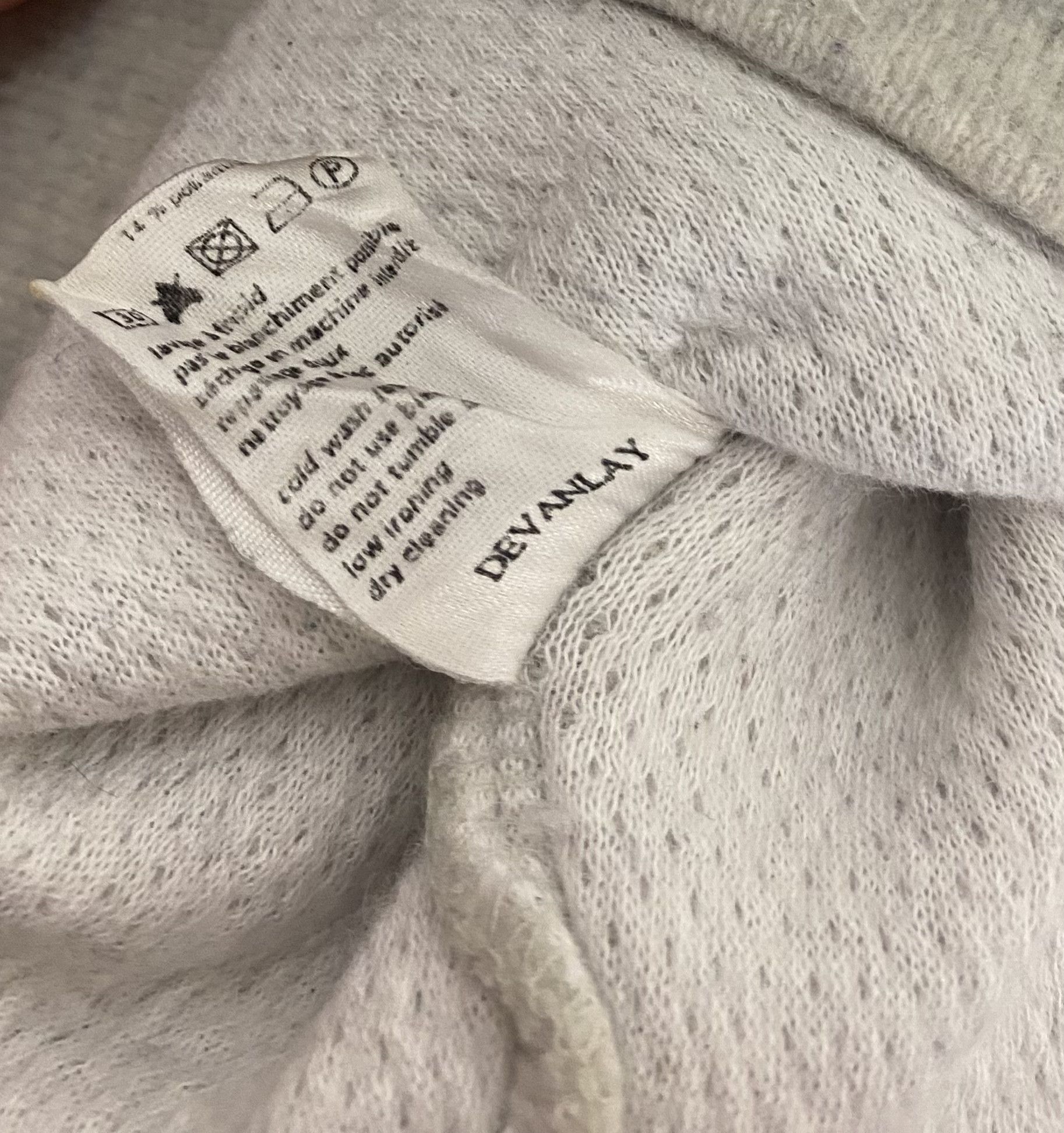 Lacoste Vintage LACOSTE Grey Wool Sweatshirt M472 Size US L / EU 52-54 / 3 - 8 Thumbnail