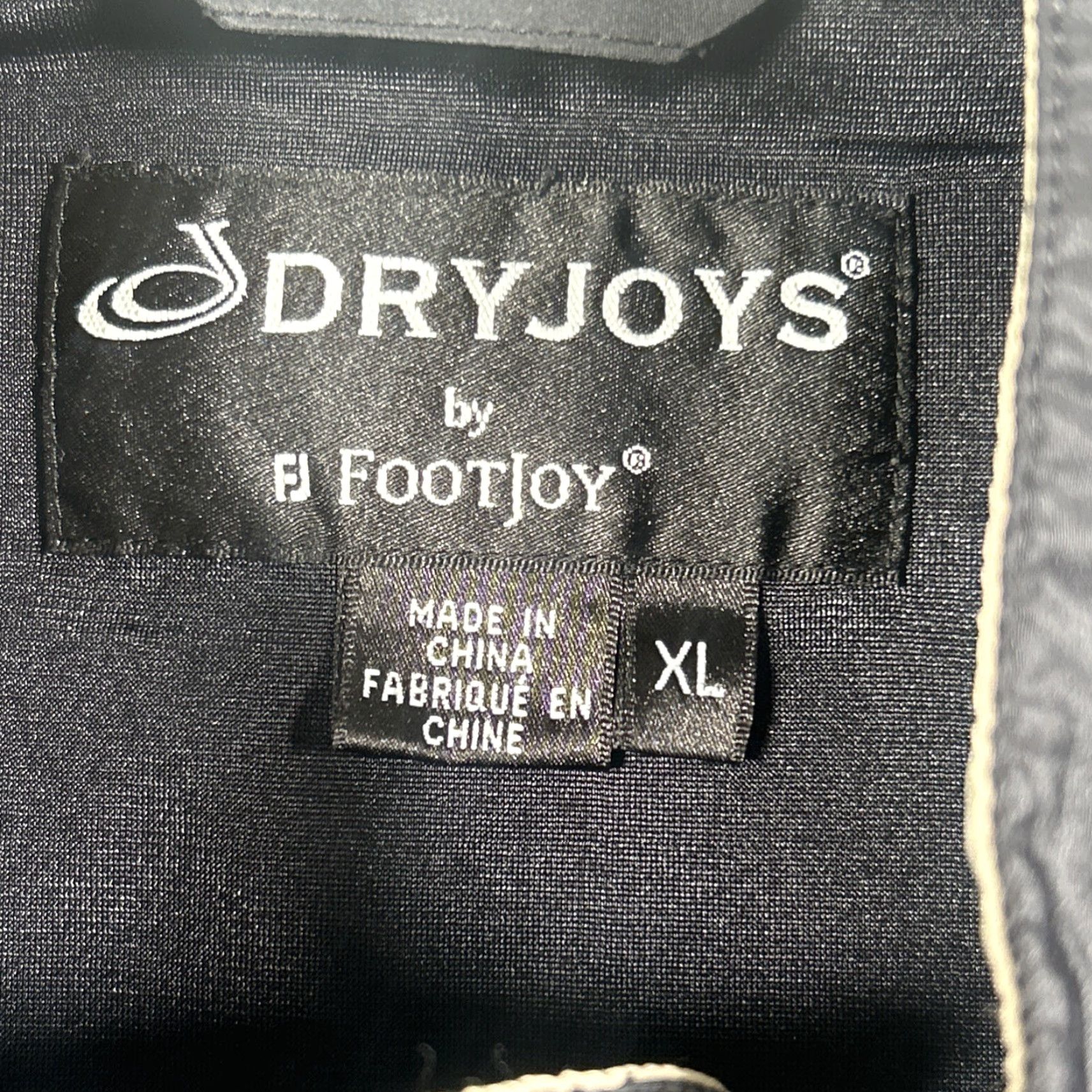 Footjoy FootJoy Golf Jacket Windbreaker Half Zip 1/2 Sleeve Black XL Men Size US XL / EU 56 / 4 - 4 Thumbnail