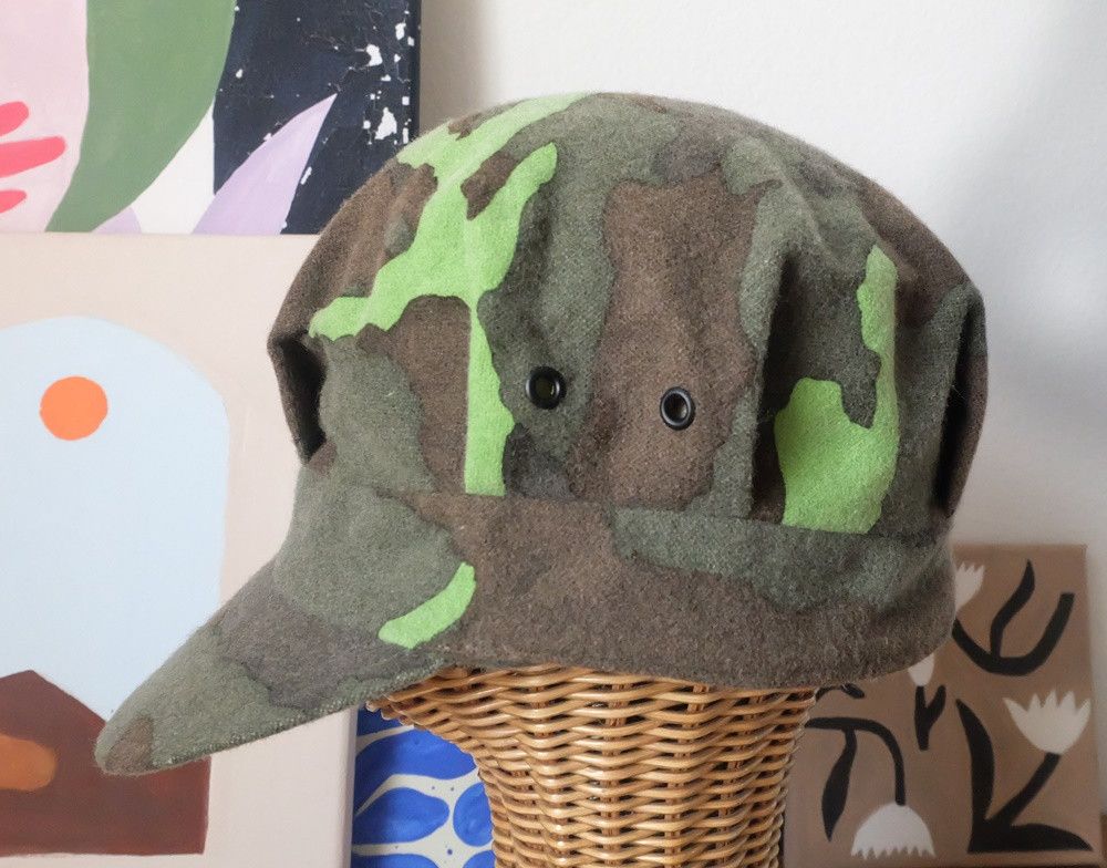 Japanese Brand X-Girl Camo Cap Size ONE SIZE - 2 Thumbnail