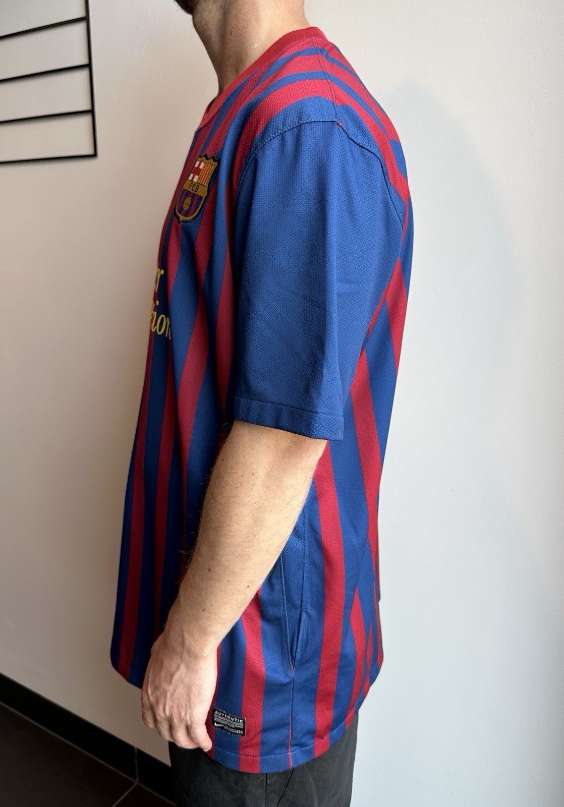 Nike Fc Barcelona 2011 2012 Home Jersey Shirt Soccer Nike Mens Size US XL / EU 56 / 4 - 6 Thumbnail