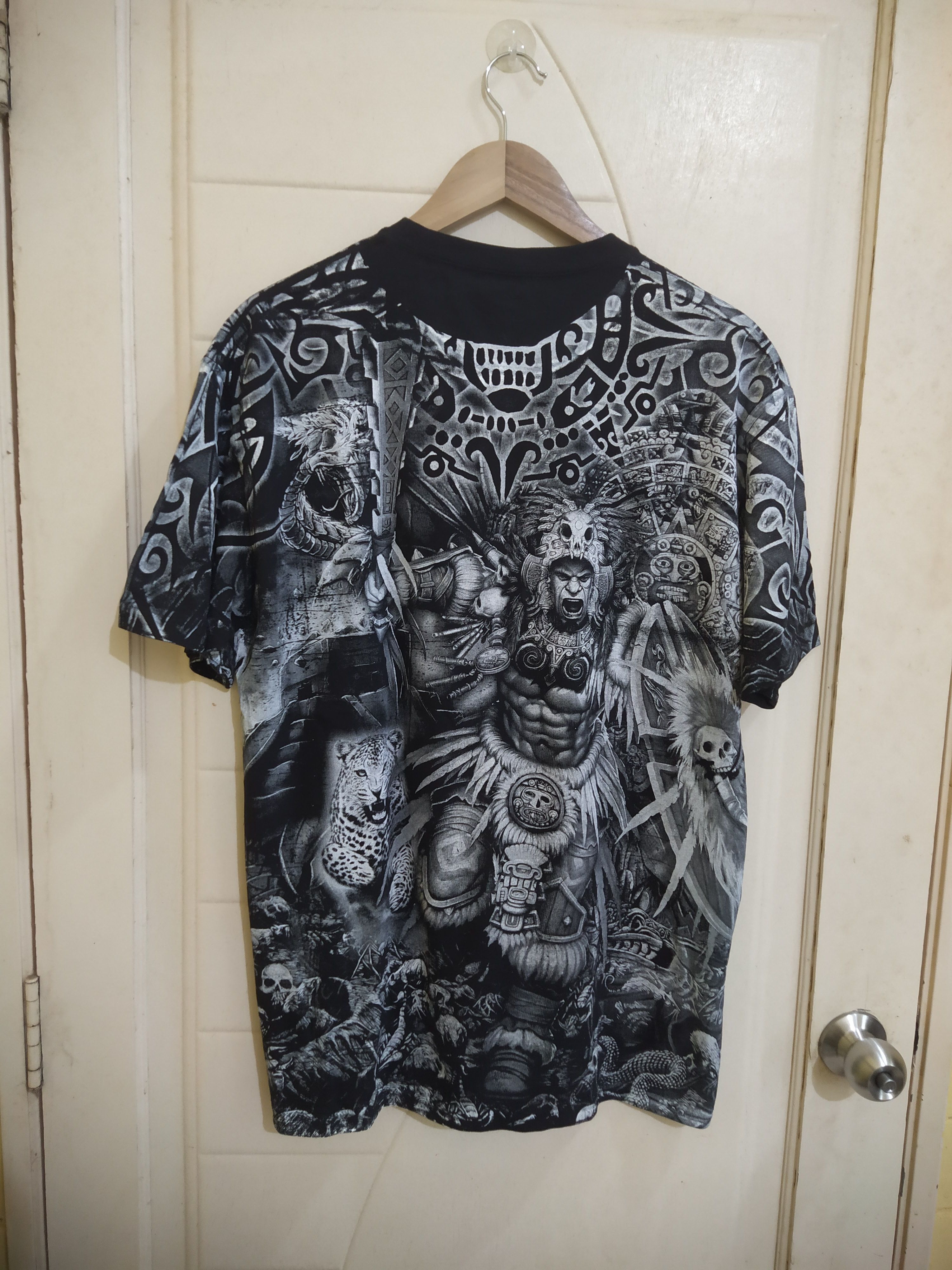 Other Chichen Itza Mexico full print casual shirt Size US L / EU 52-54 / 3 - 2 Thumbnail