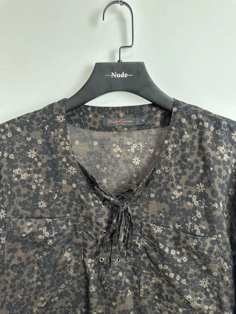 Undercover Undercover 03ss SCAB flower print Henry shirt Size US M / EU 48-50 / 2 - 5 Thumbnail
