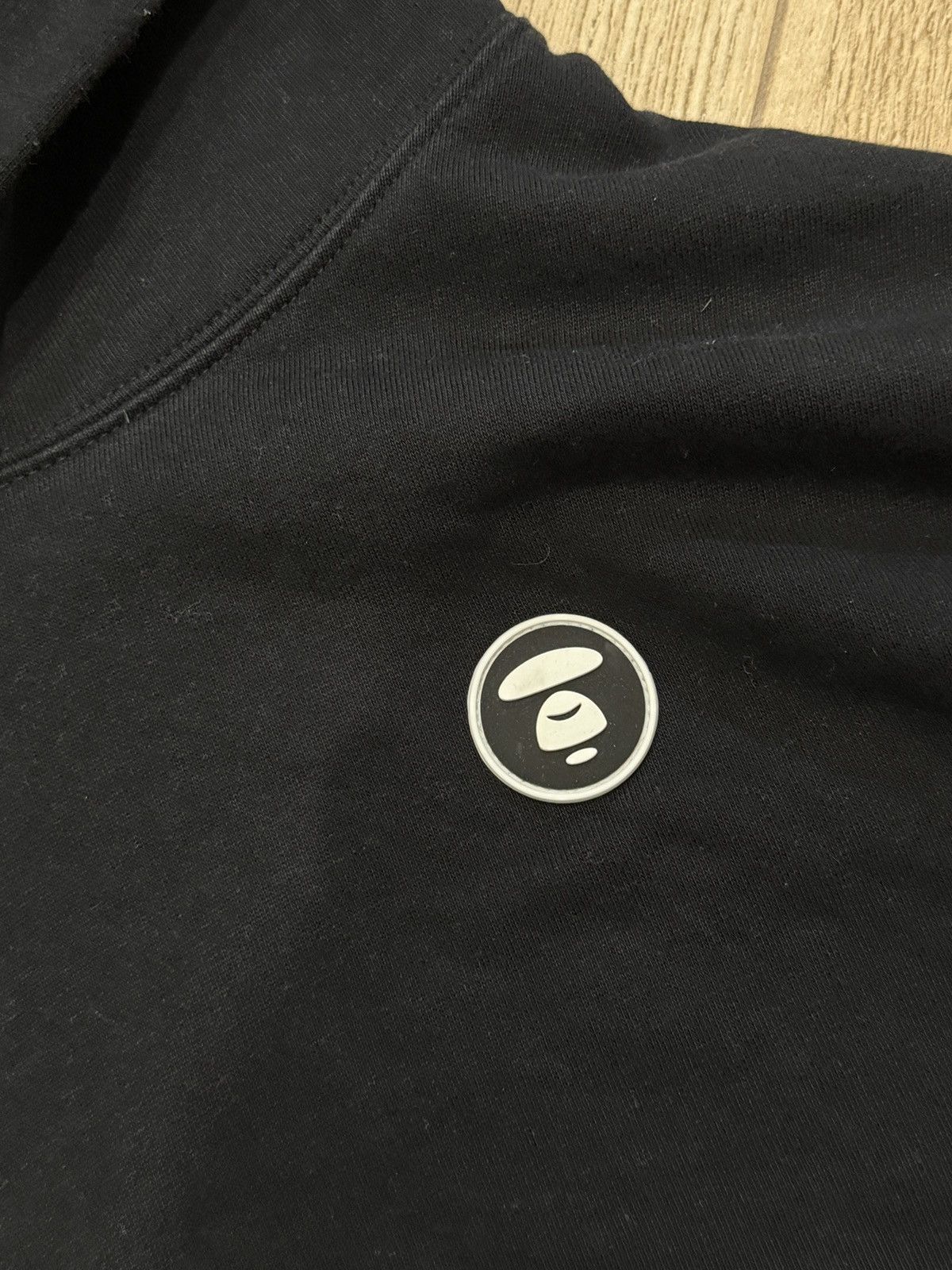 Aape Aape Now Japanese Hoodie blank basic bape vintage RARE Size US XL / EU 56 / 4 - 4 Thumbnail