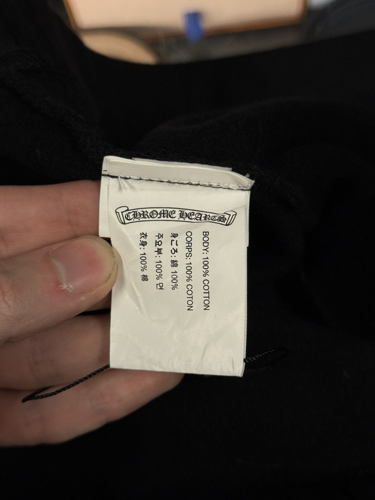 Chrome Hearts × Vintage Chrome Hearts Vintage Black White Sweatpants SZ Large Size US 33 - 11 Thumbnail