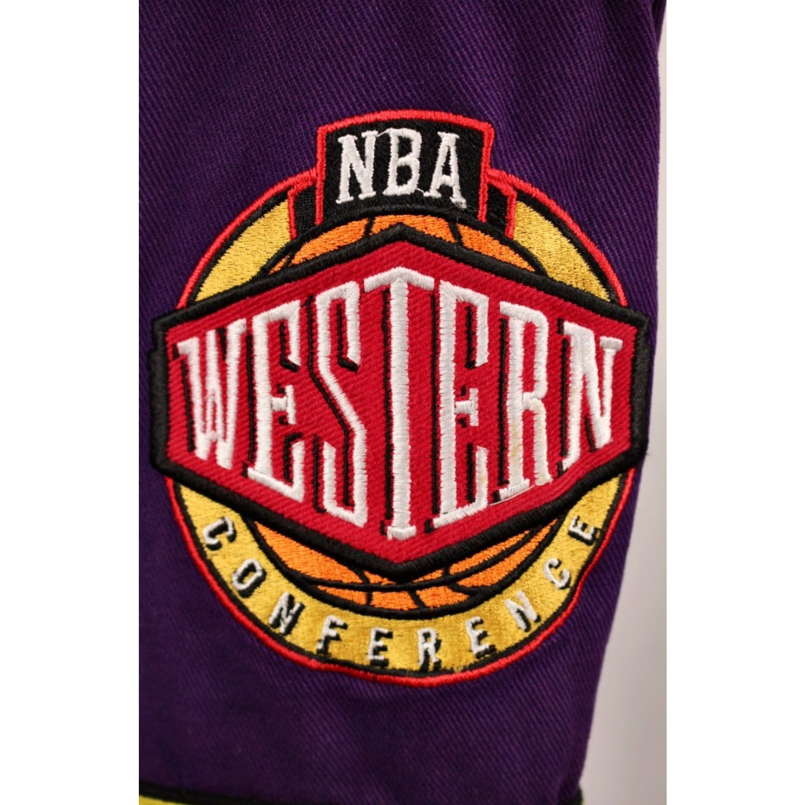Hamilton VINTAGE Jeff Hamilton Basketball Shirt S Purple 90s LA Lakers Mens Size US S / EU 44-46 / 1 - 7 Thumbnail