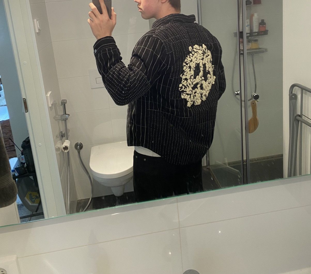 DENIM TEARS × Levi's Sashiko Embroidered Oversized Quilted Jacked Size US S / EU 44-46 / 1 - 6 Thumbnail