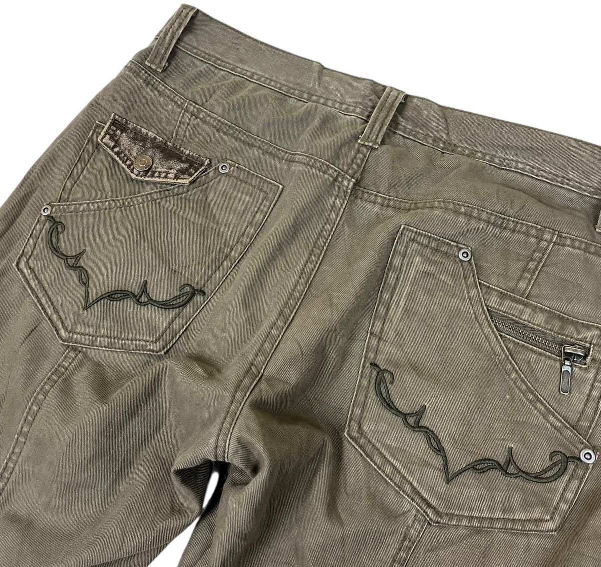 Japanese Brand Japanese Brand In The Attic Tribal Denim Jeans Size US 33 - 11 Thumbnail